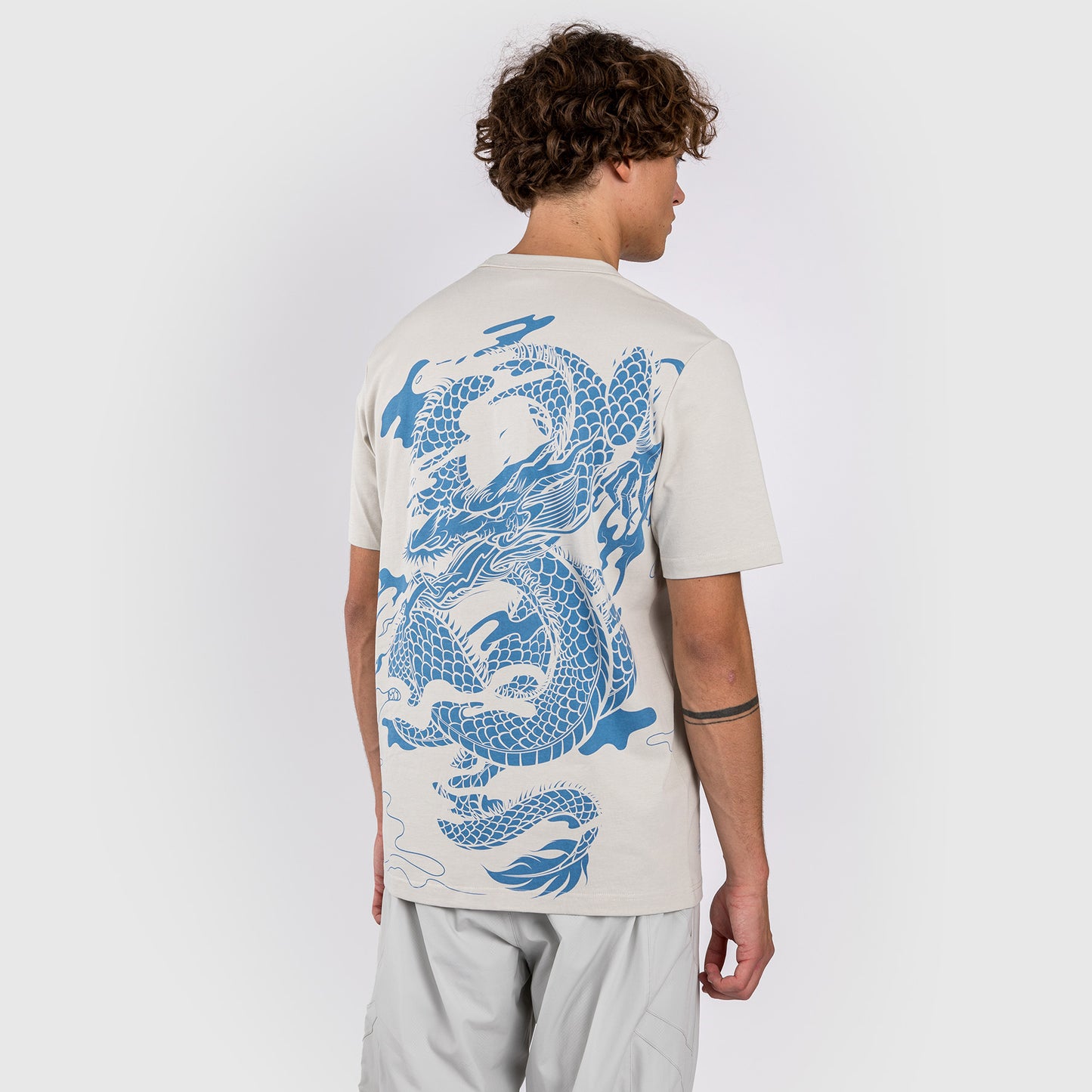 Venum Dragon’s Flight 男士T恤 – 雾蓝色