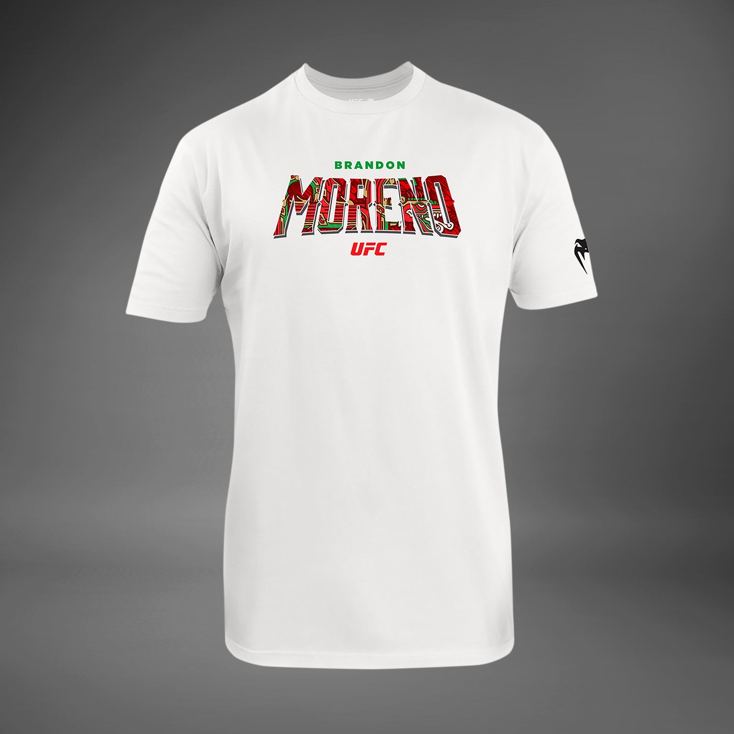 男士Venum UFC Unrivaled Brandon Moreno 白色T恤