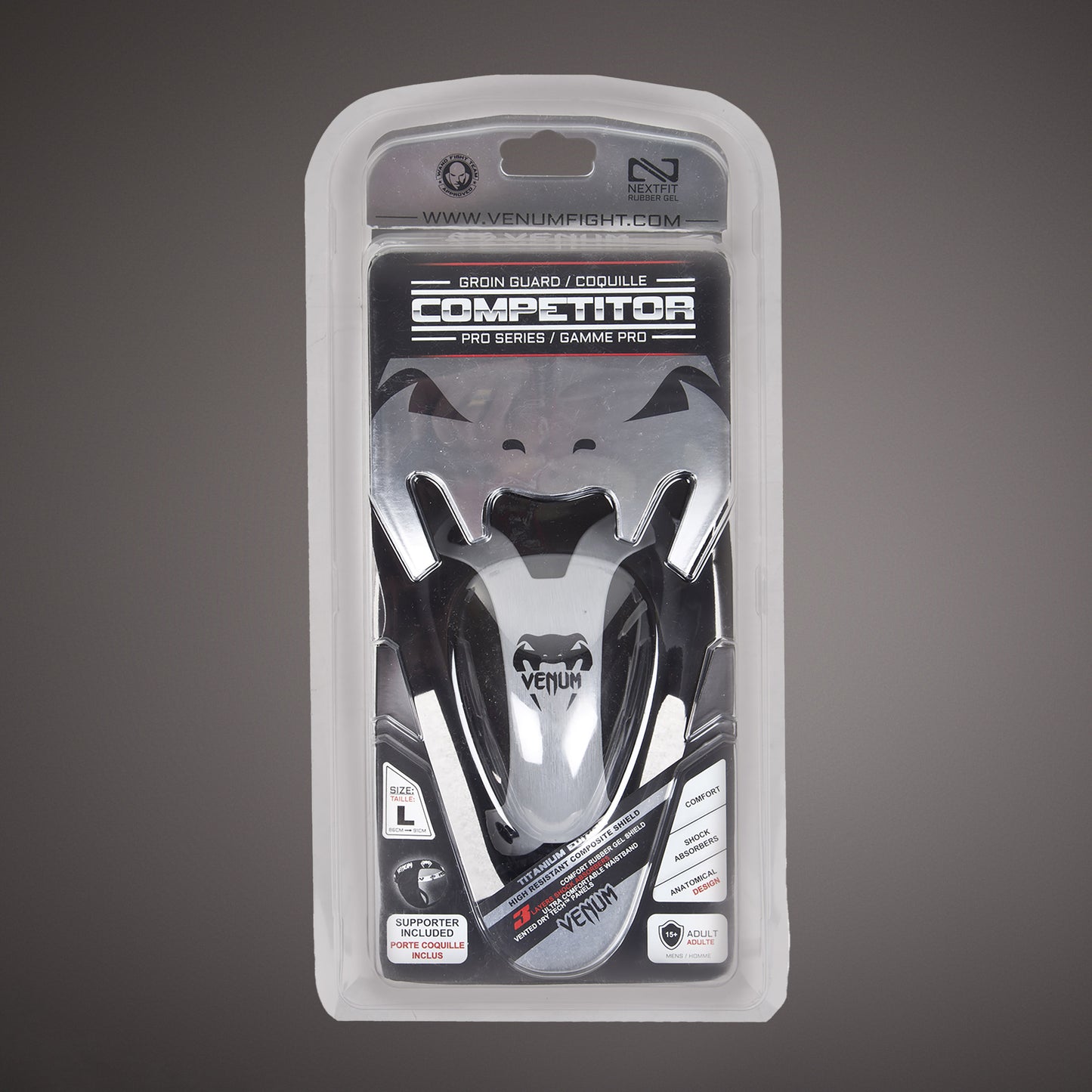Venum Competitor Silver Series 护裆和护裆带