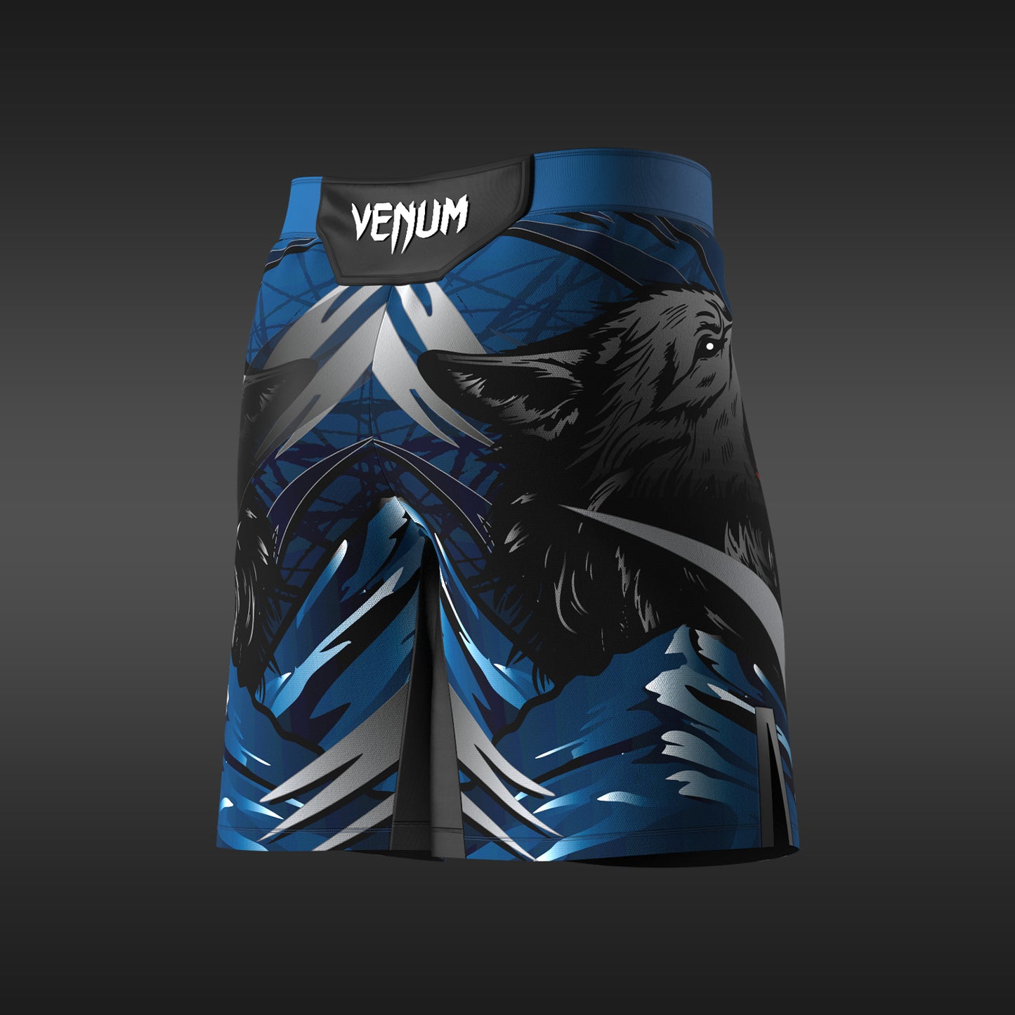 Men’s Unrivaled by Venum 蓝色 Khamzat Chimaev 长款格斗短裤
