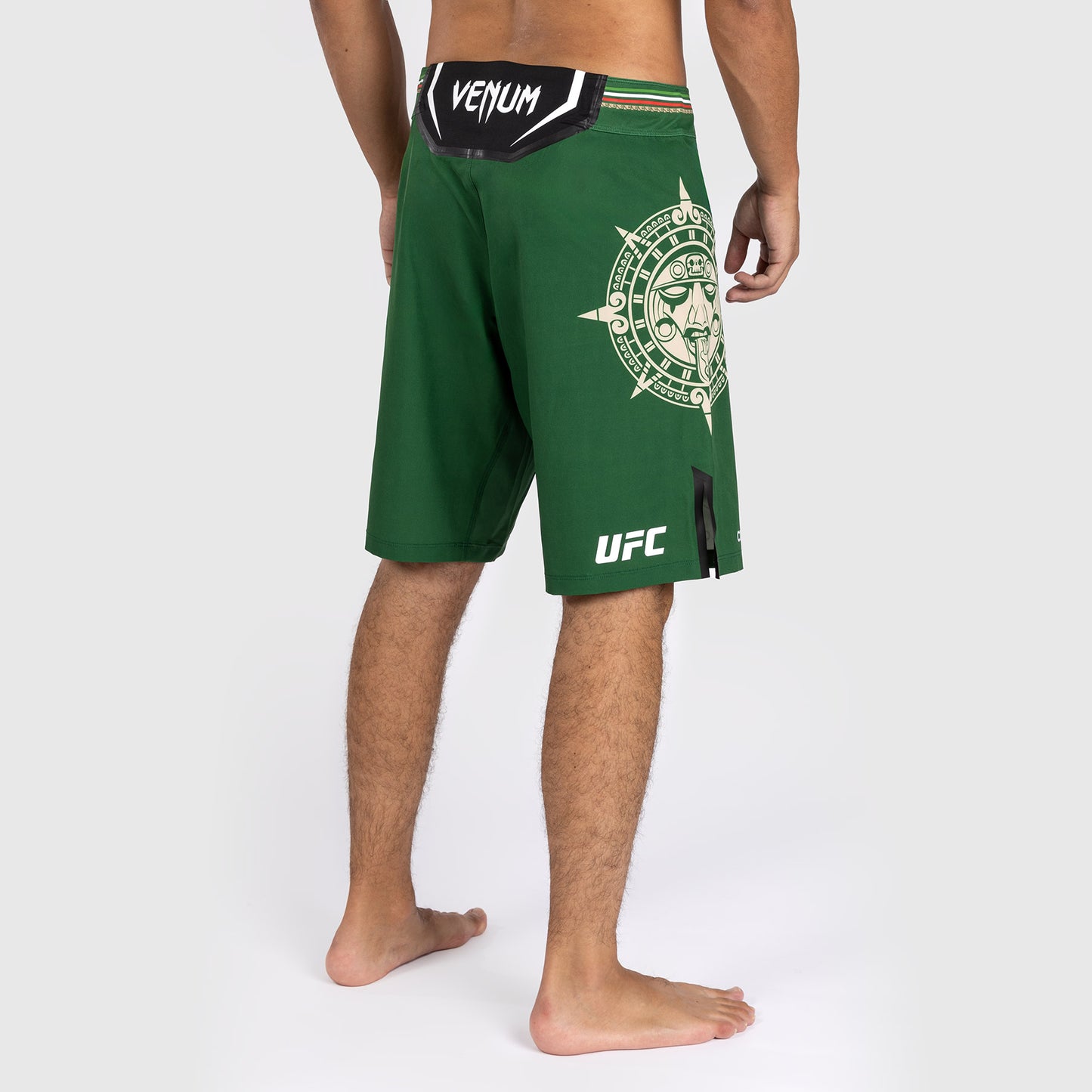 Noche UFC By Venum Authentic Fight Night 男士格斗短裤 – 绿色–长款