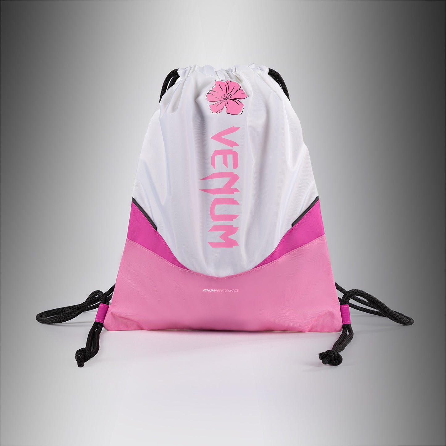 Venum Evo 2 花卉束口包 (10-15L) – 白色/糖果粉