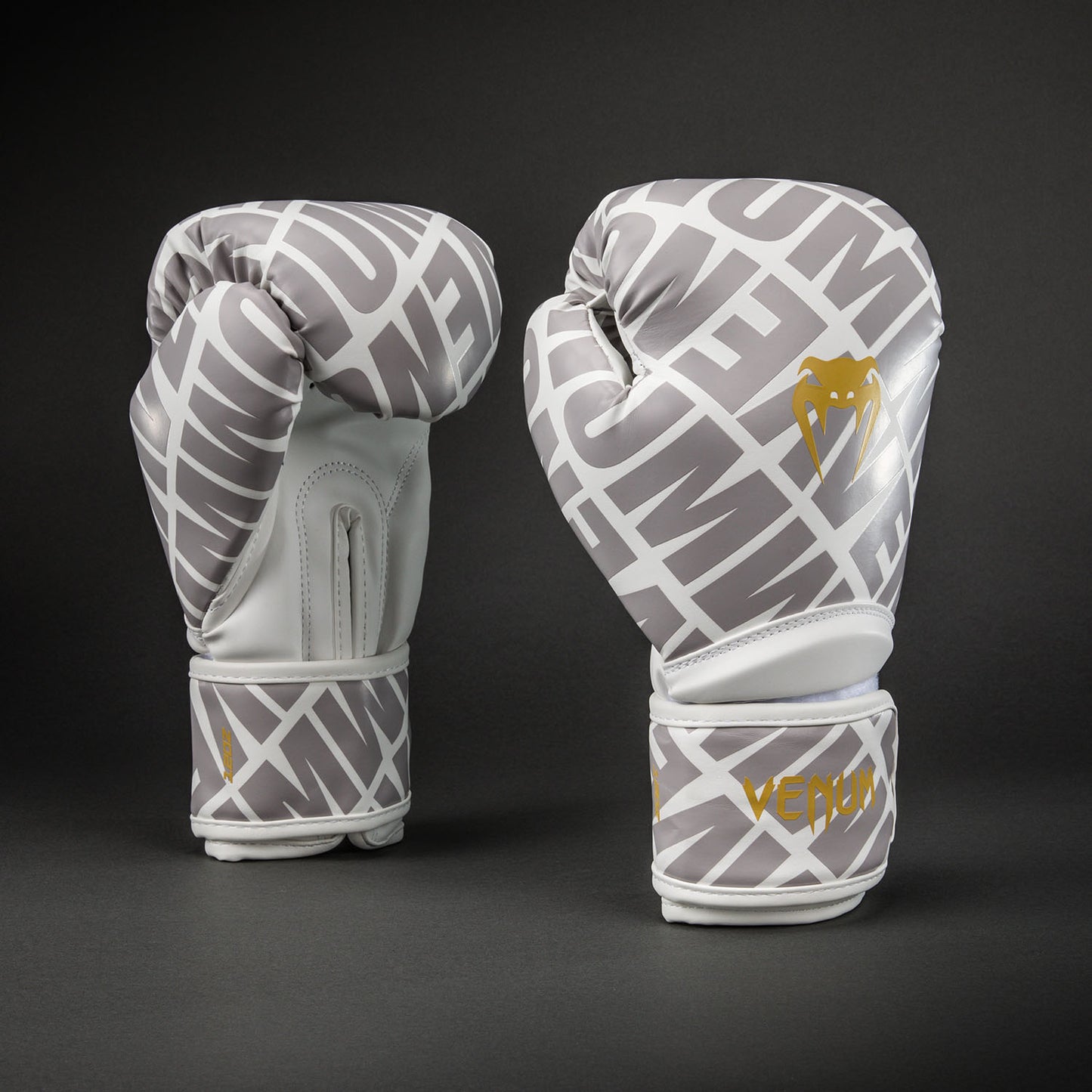Venum Contender 1.5 XT 3D 拳击手套 – 白色/金色