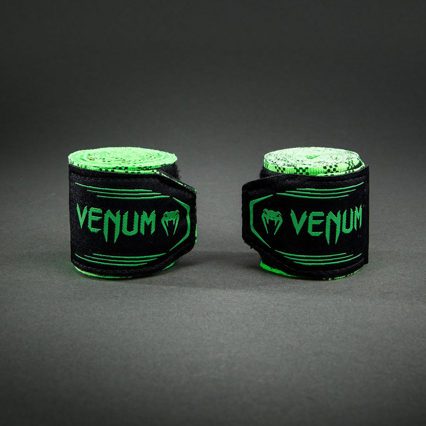 Venum 格子护手绷带 – 荧光绿色