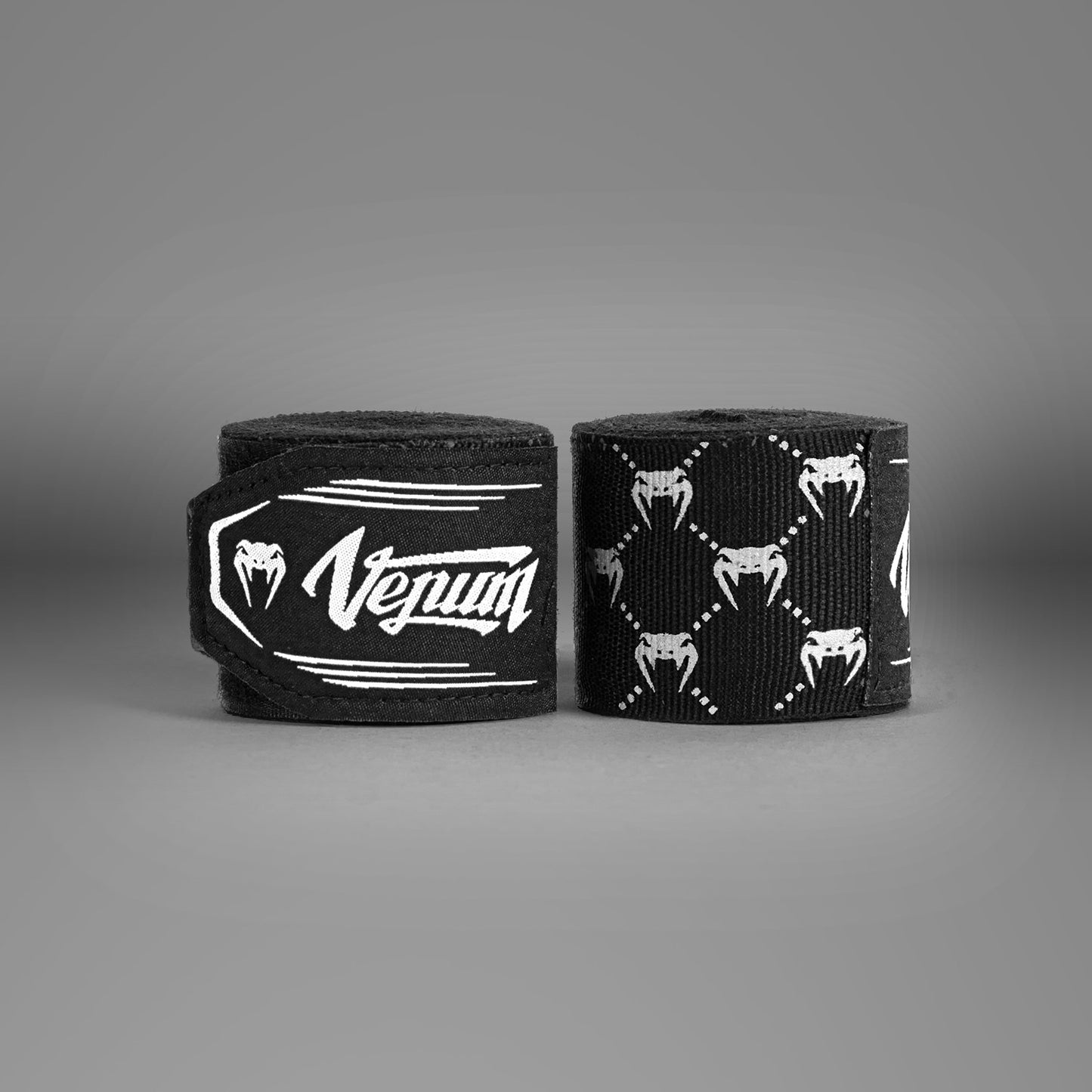 Venum Kontact Evo Monogram 拳击绷带 – 黑色/白色