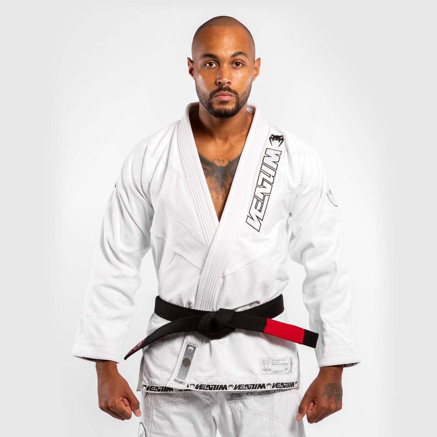 Venum Elite Light 3.0 柔术服 – 白色