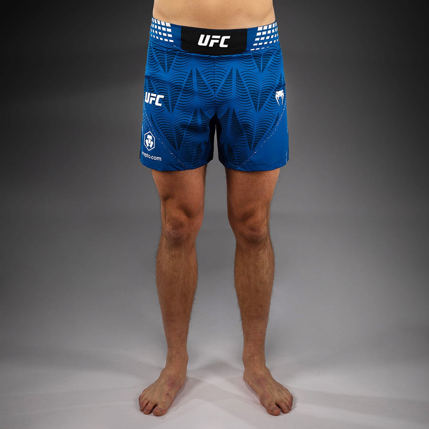 男士UFC Zenith by Venum 蓝色正品格斗短裤