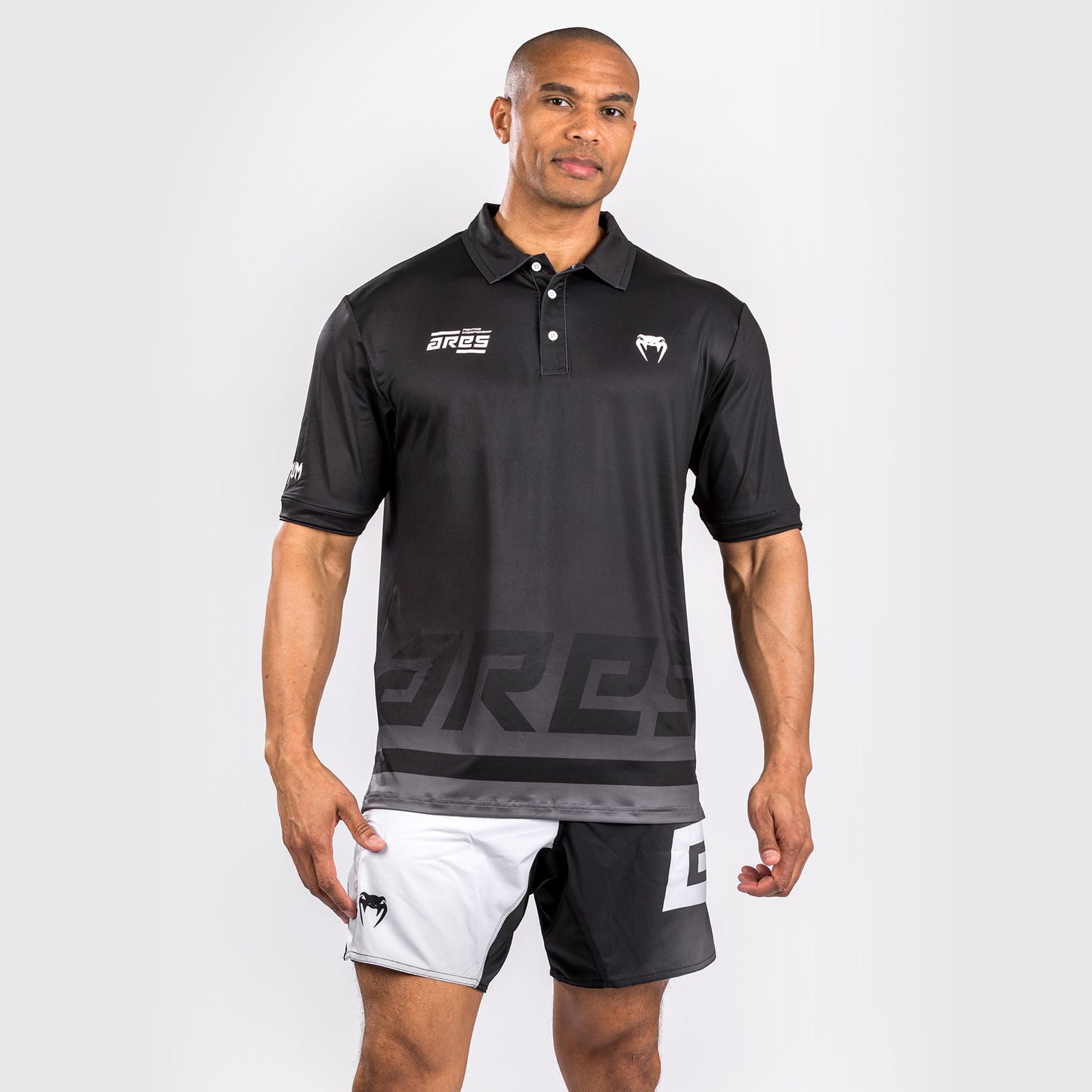 Venum x Ares Dry Tech 保罗衫 – 黑色