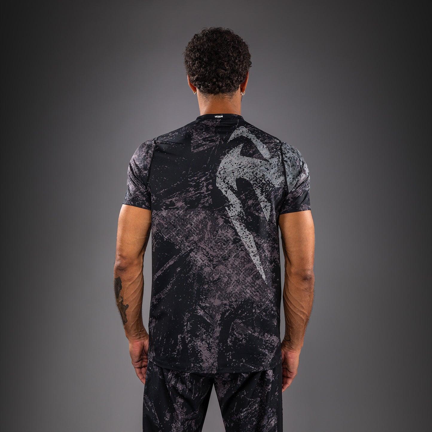 Venum Rage & Workout Dry Tech T恤 - 黑色/灰色