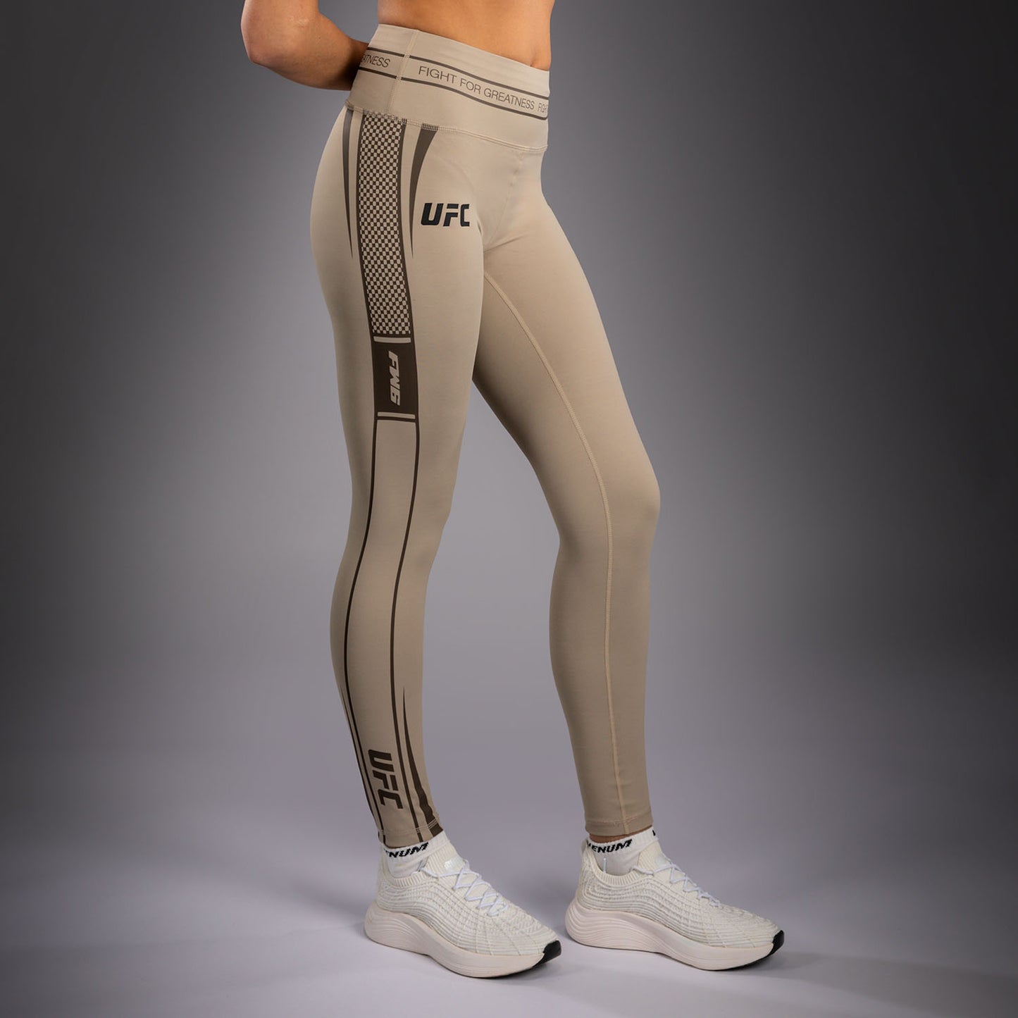 Venum UFC Unity by Venum Authentic Fight Week 女子功能压缩长裤 - 沙色