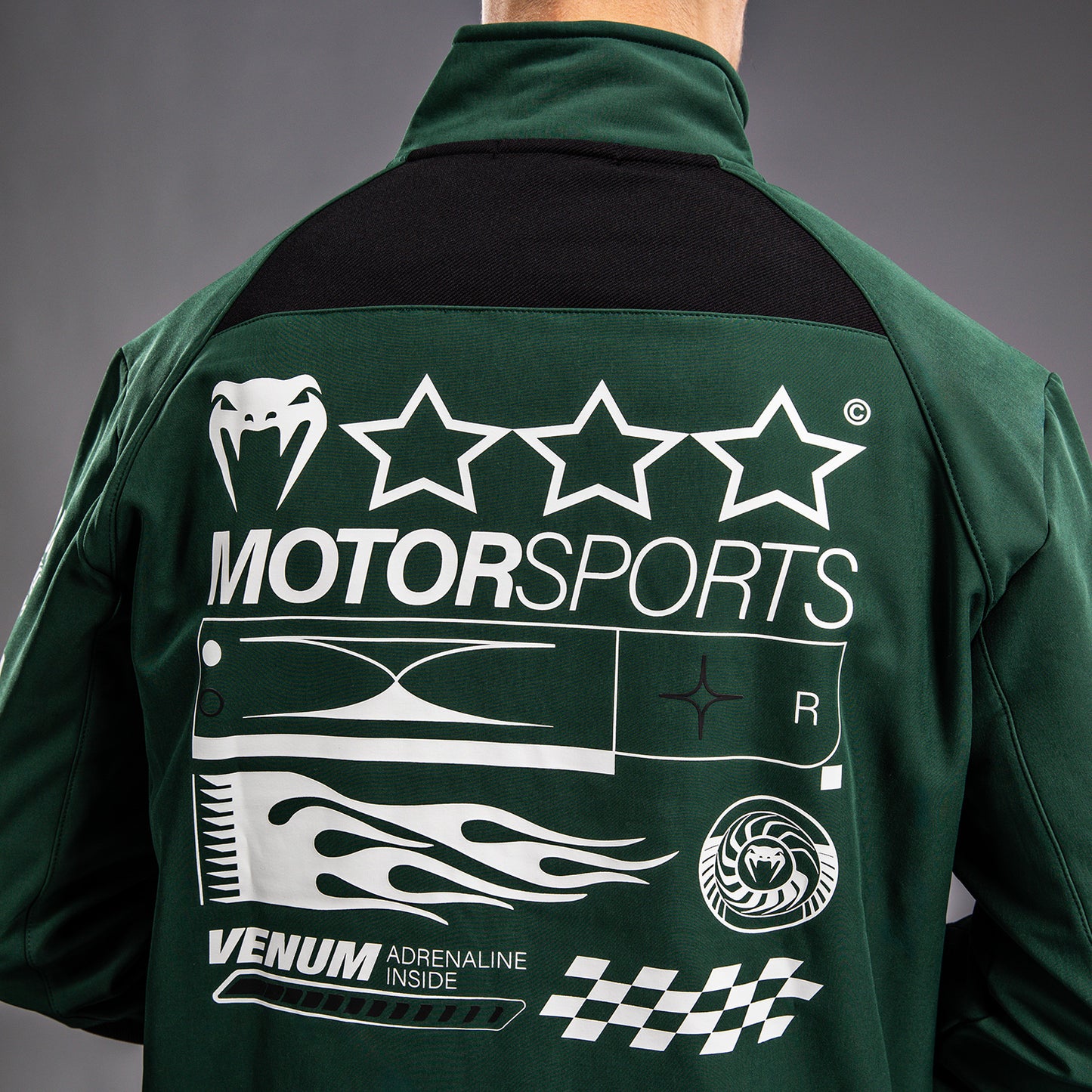 Venum Motorsport 软壳夹克 – 森林绿