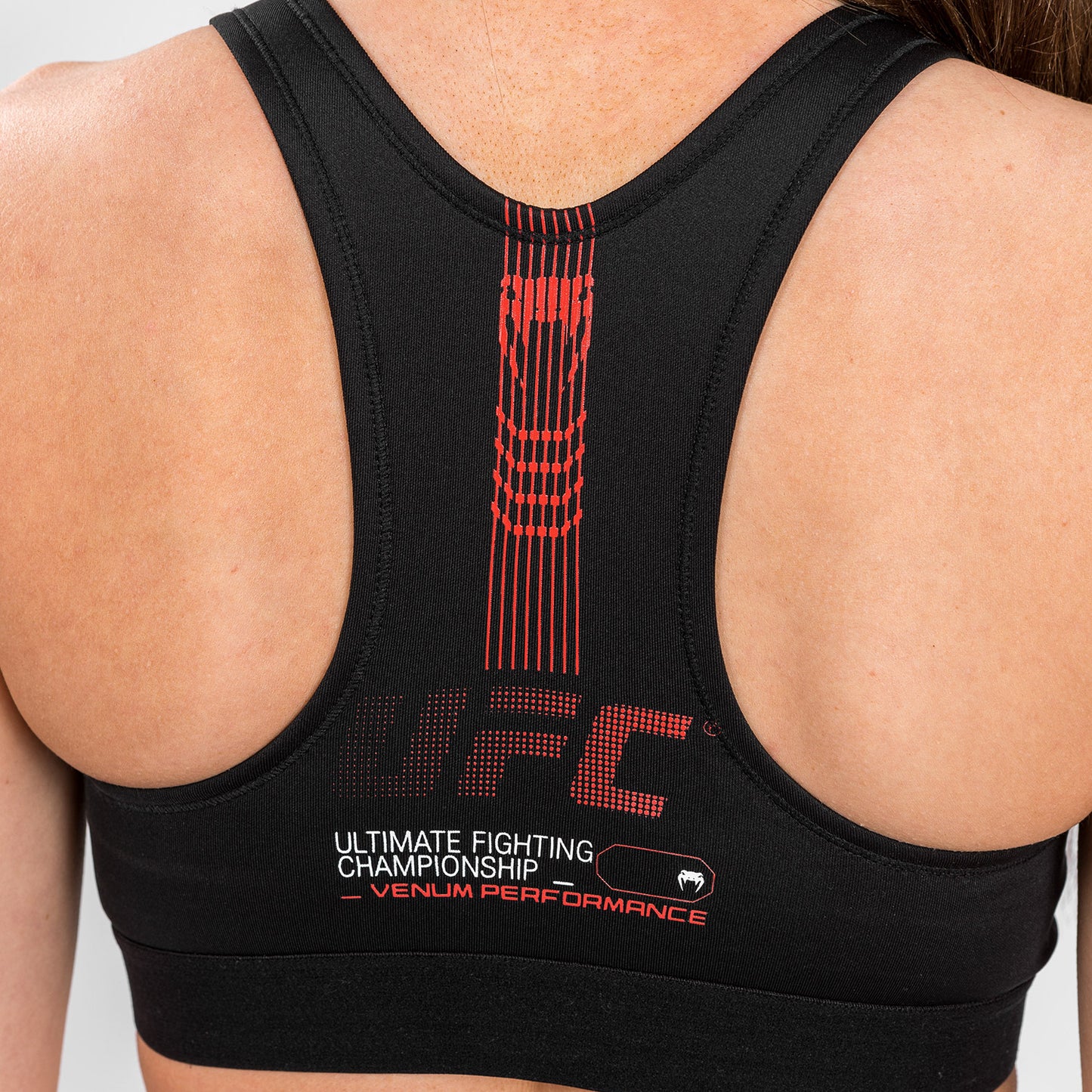 UFC Adrenaline by Venum Fight Week 女士运动内衣 – 黑色