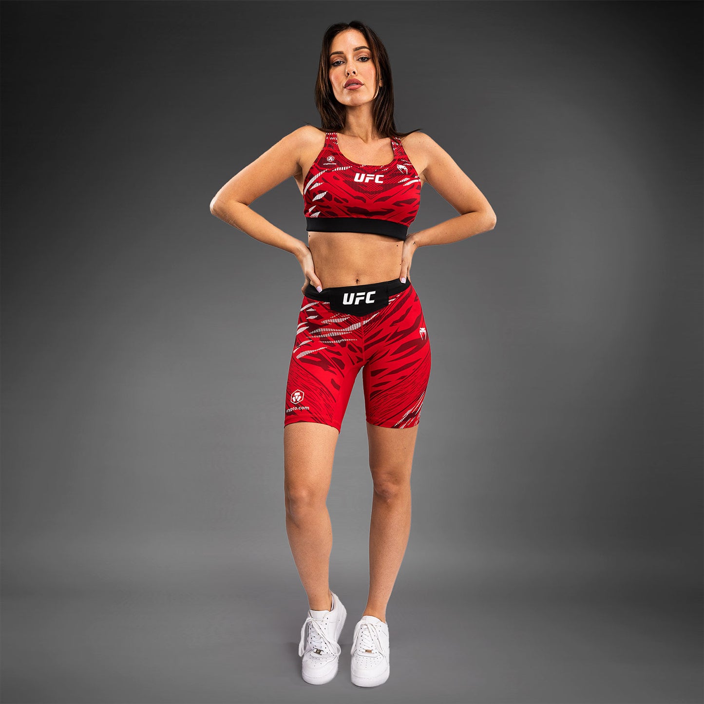 UFC Fusion by Venum Authentic Fight Night 女士运动内衣 – 红色