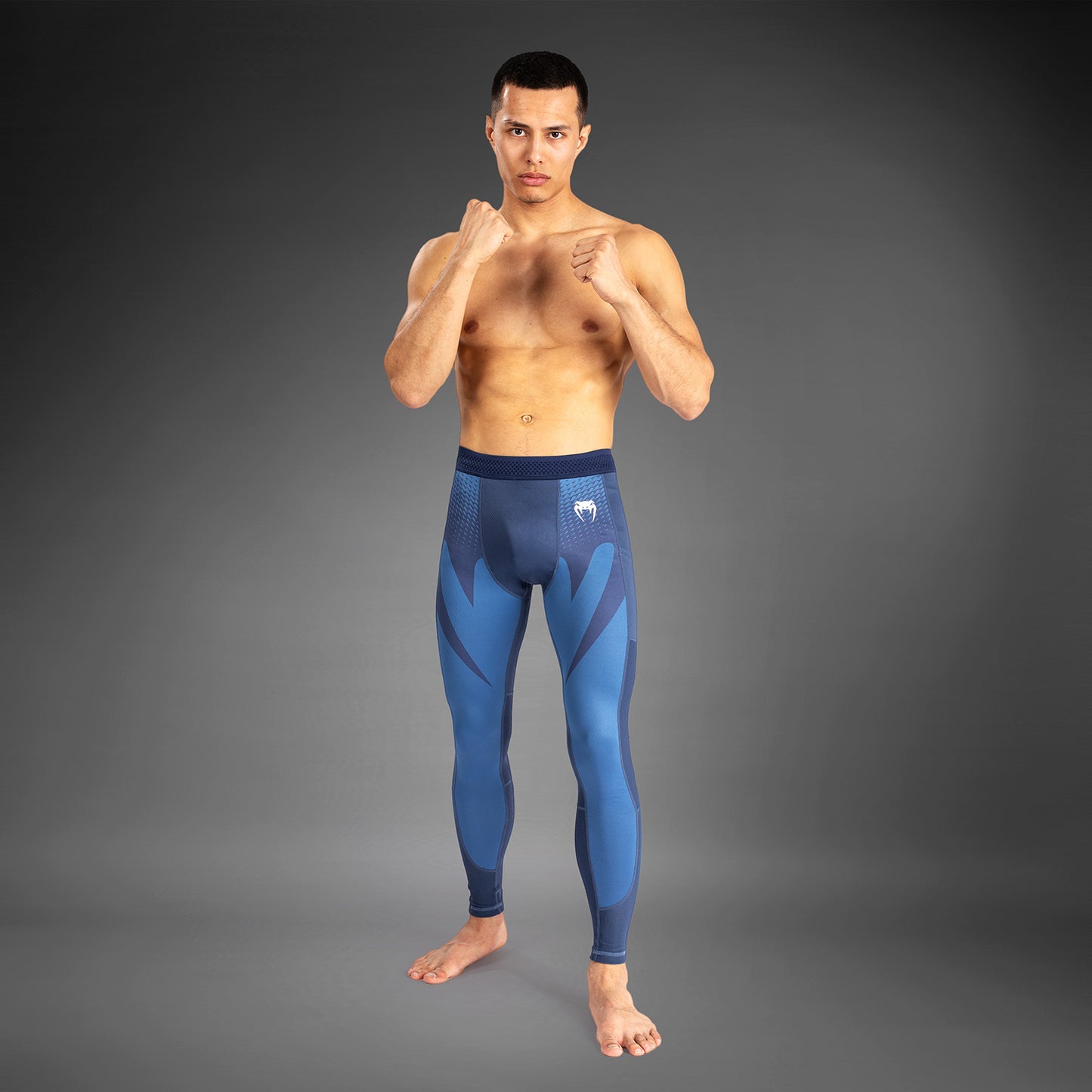 Venum Attack 男士紧身裤 – 藏青色