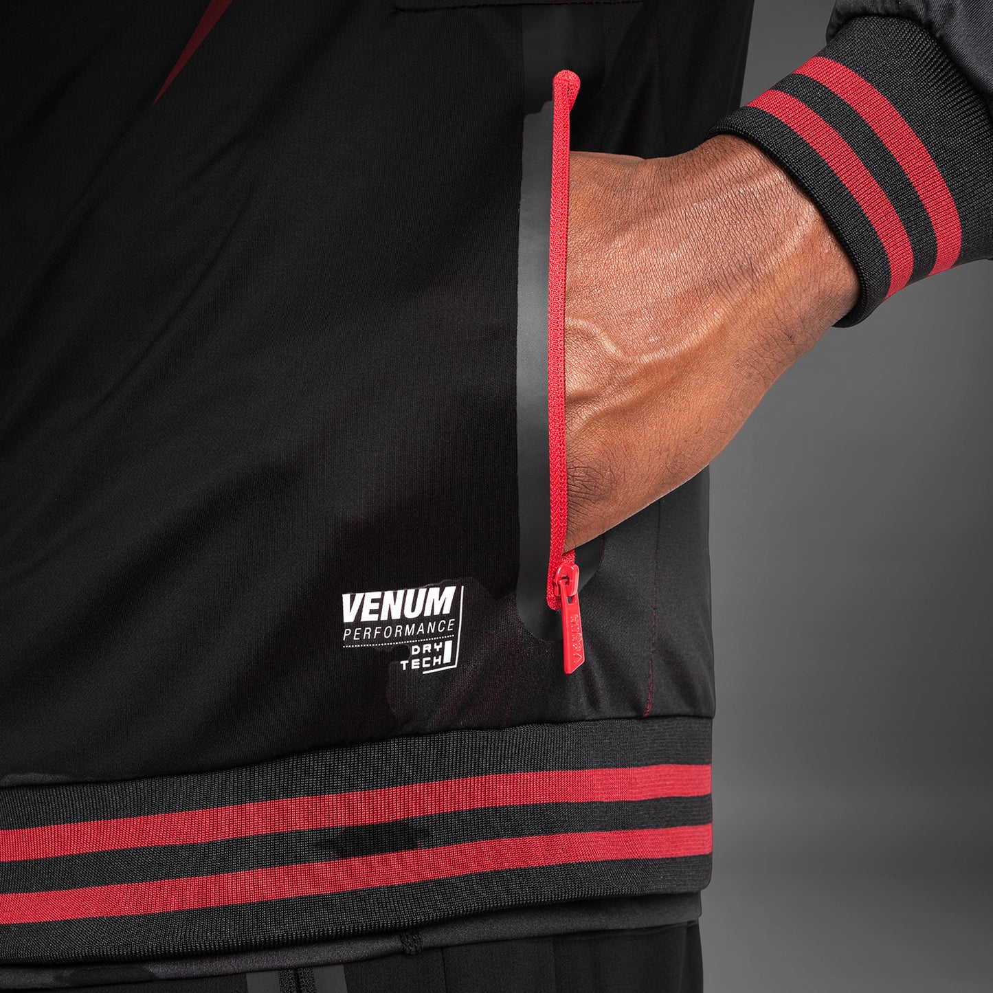 Venum Adrenaline 男士运动夹克 – 红色