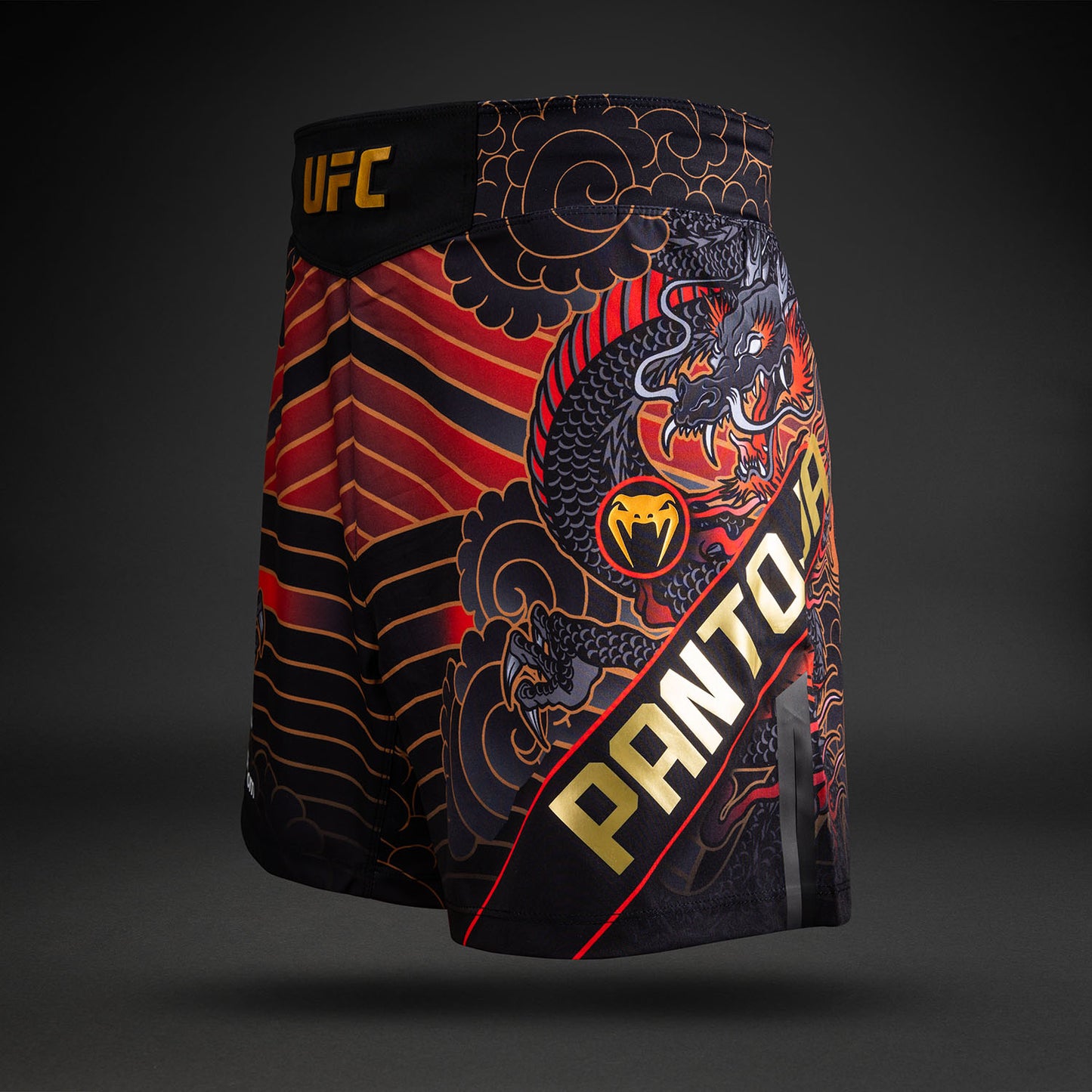 Men’s UFC Unrivaled by Venum 红色 Alexandre Pantoja 格斗短裤