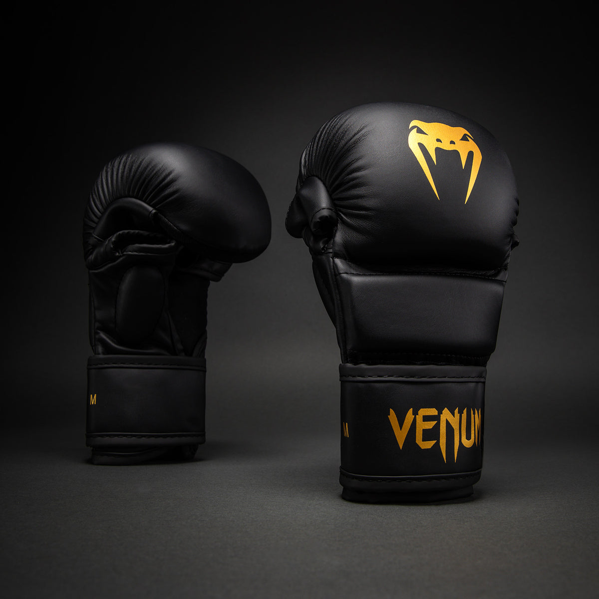 Venum Contender 1.5 对练手套 - 黑色/金色
