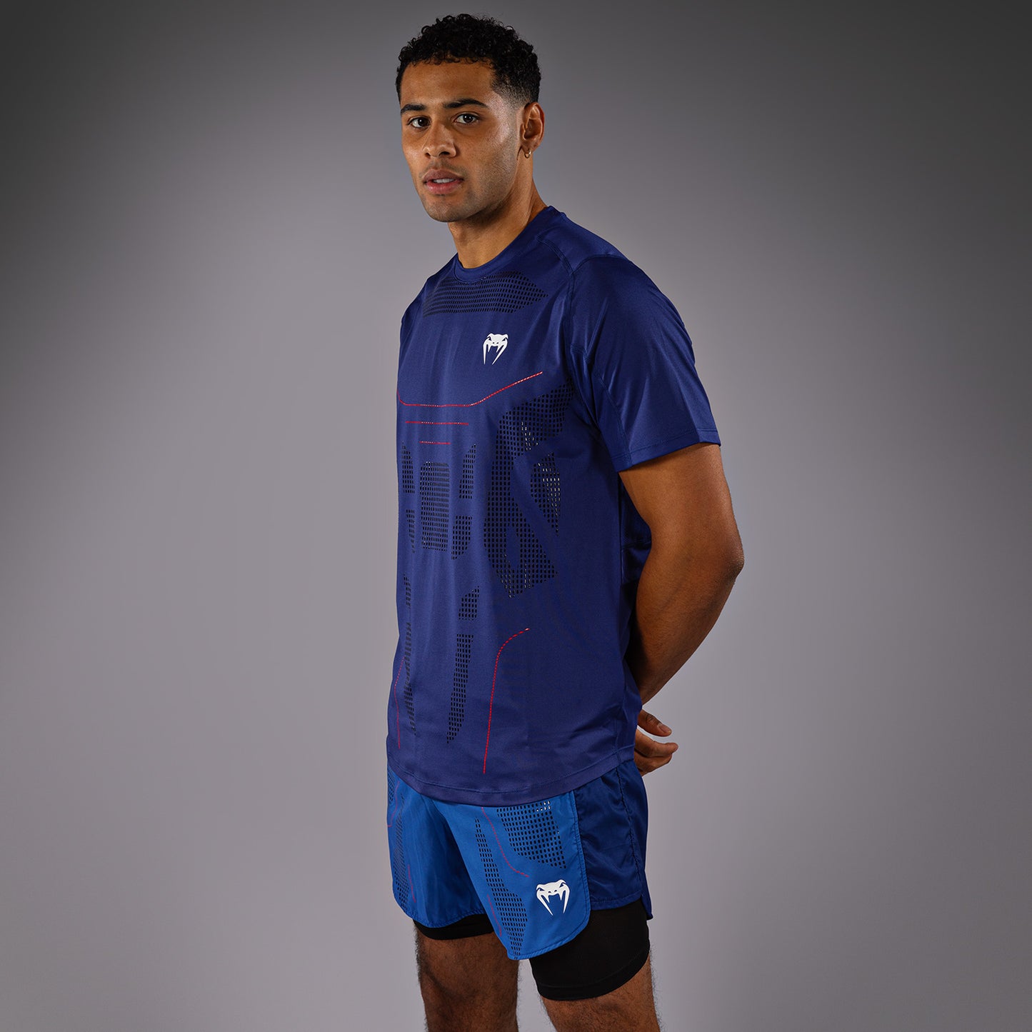 Venum Technical 3.0 Dry-Tech T恤 – 午夜蓝