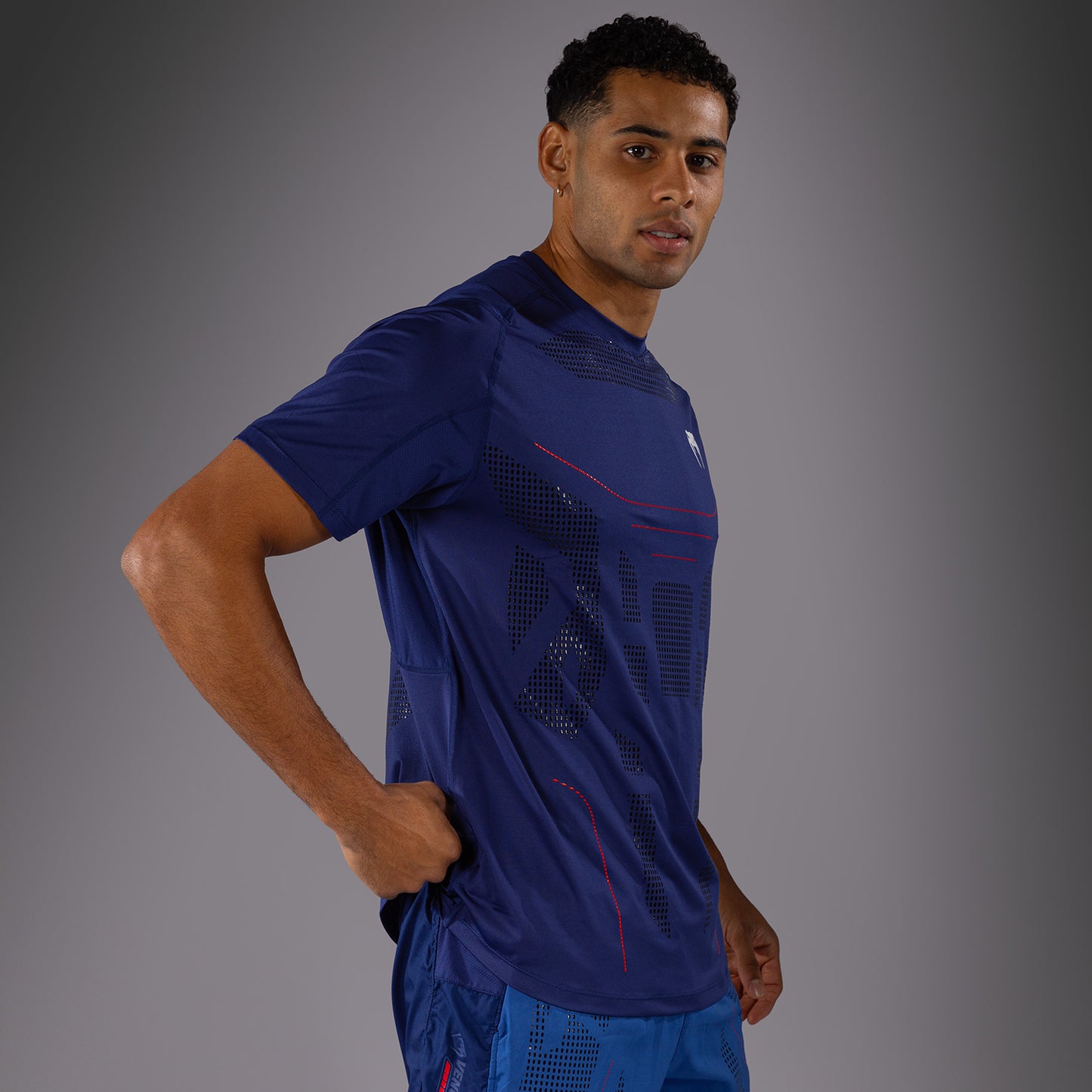 Venum Technical 3.0 Dry-Tech T恤 – 午夜蓝