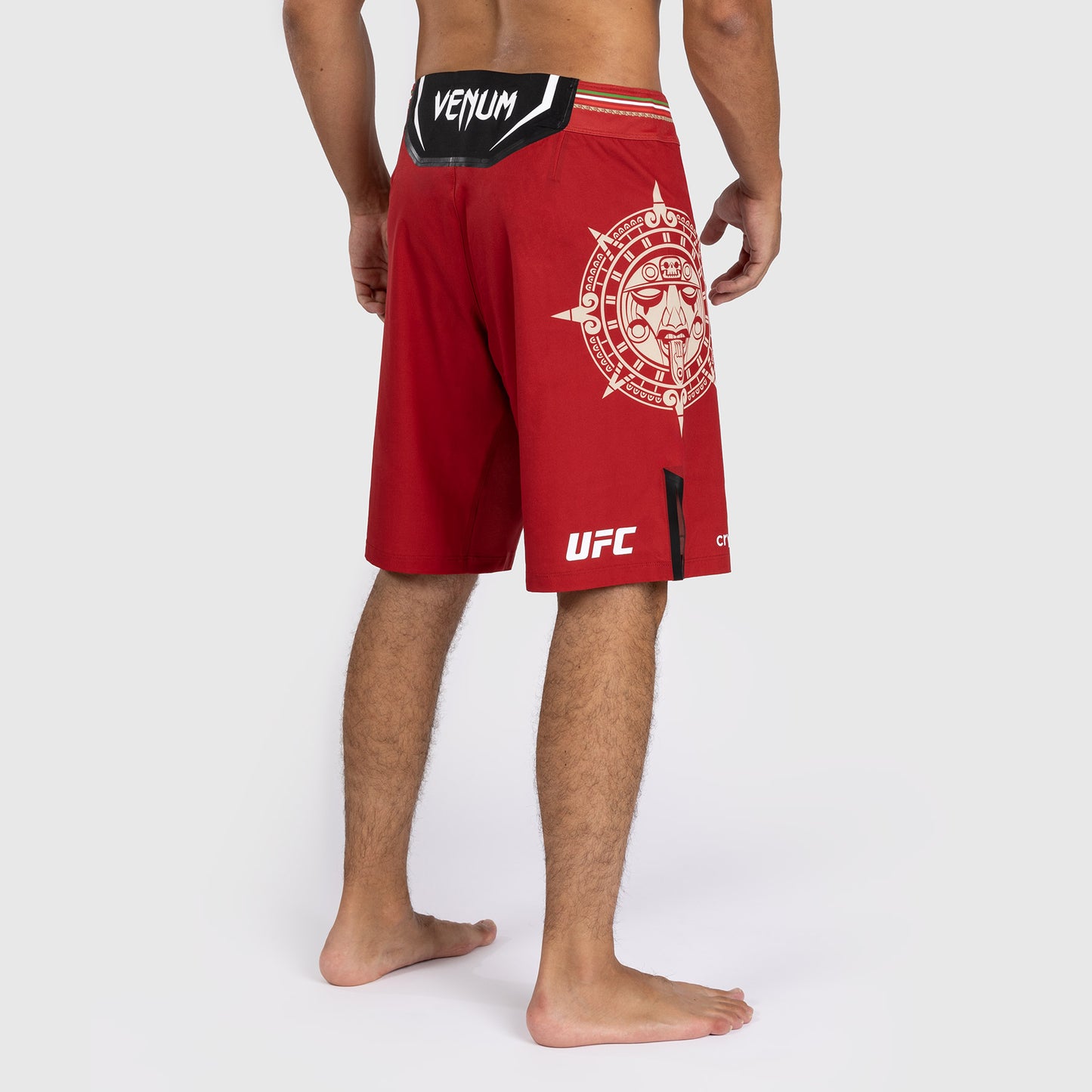 Noche UFC By Venum Authentic Fight Night 男士格斗短裤–长款–红色