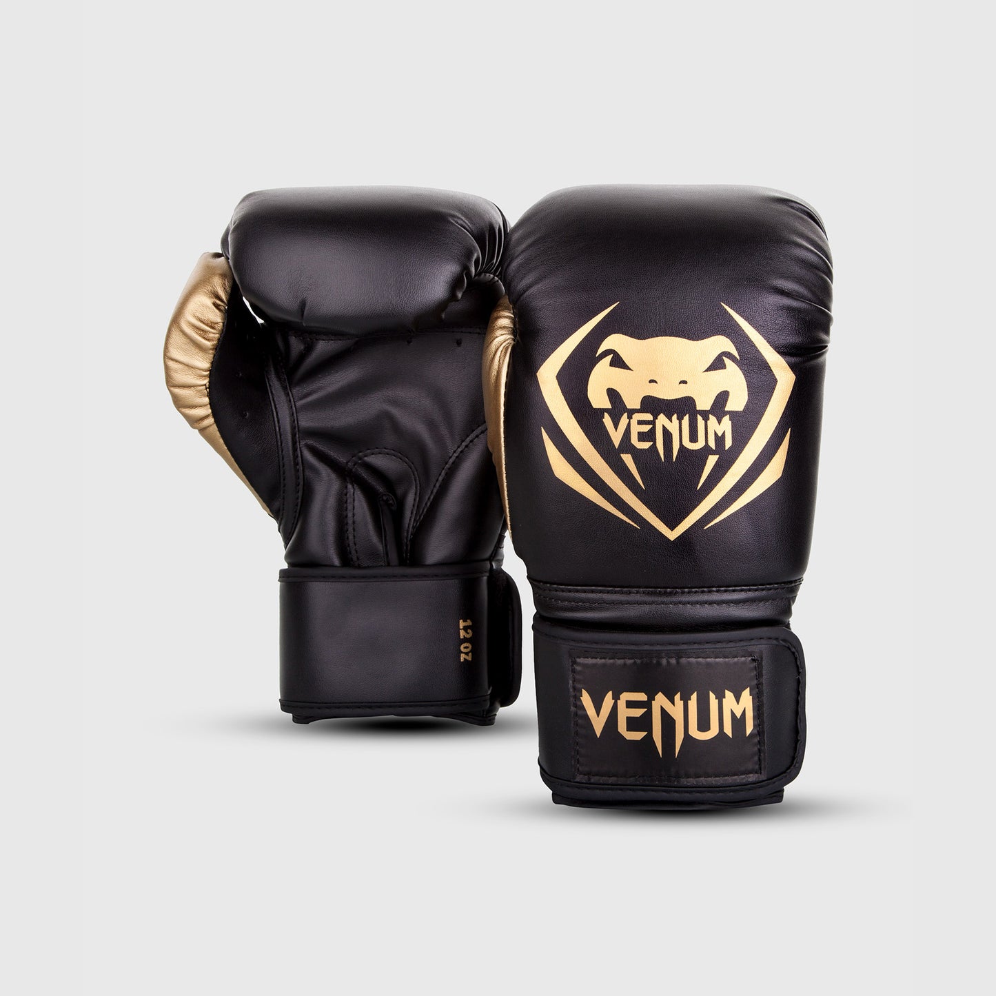 Venum Contender 拳击手套 – 黑色/金色