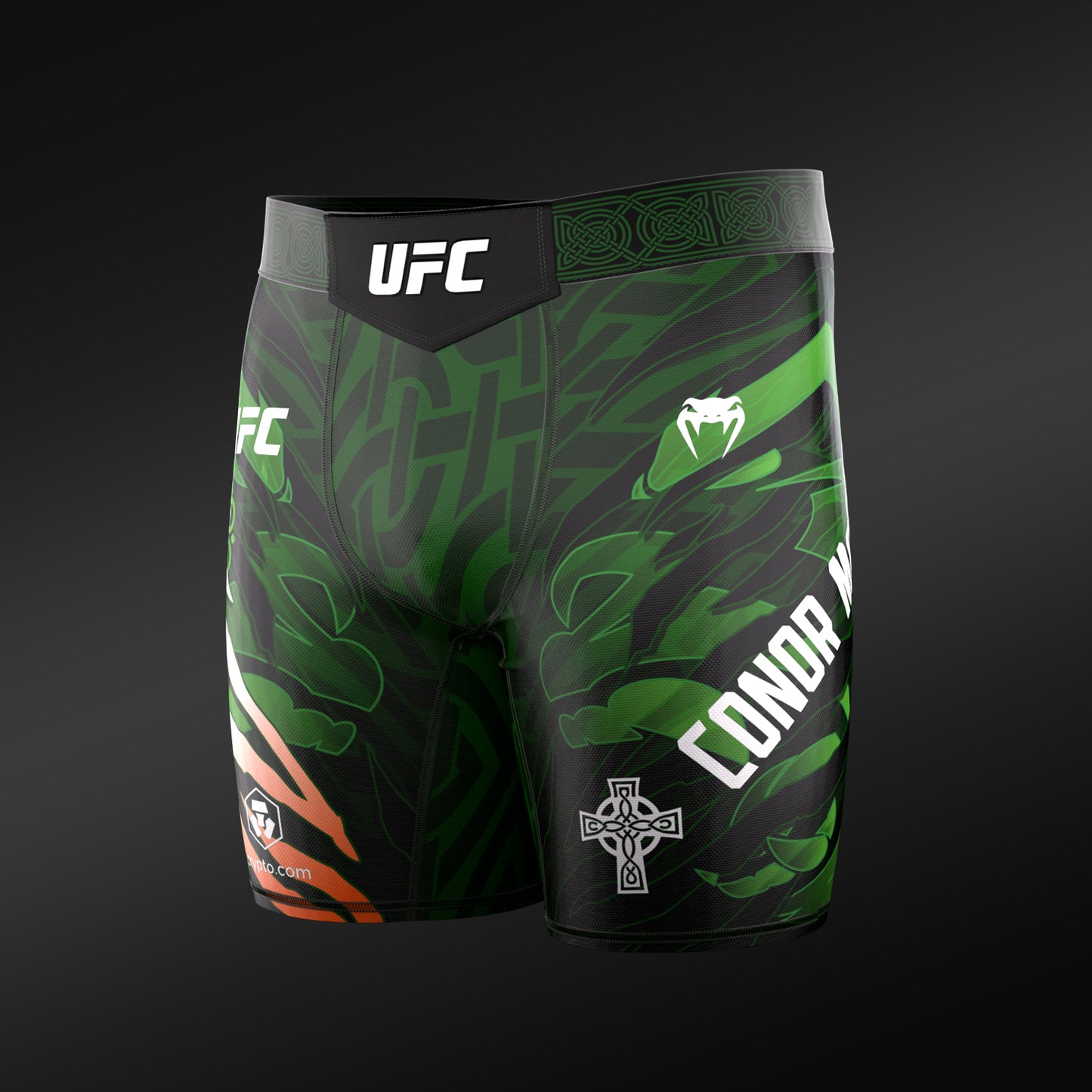 VENUM UFC Unrivaled 康纳·麦格雷戈男士综合格斗短裤 - 绿色