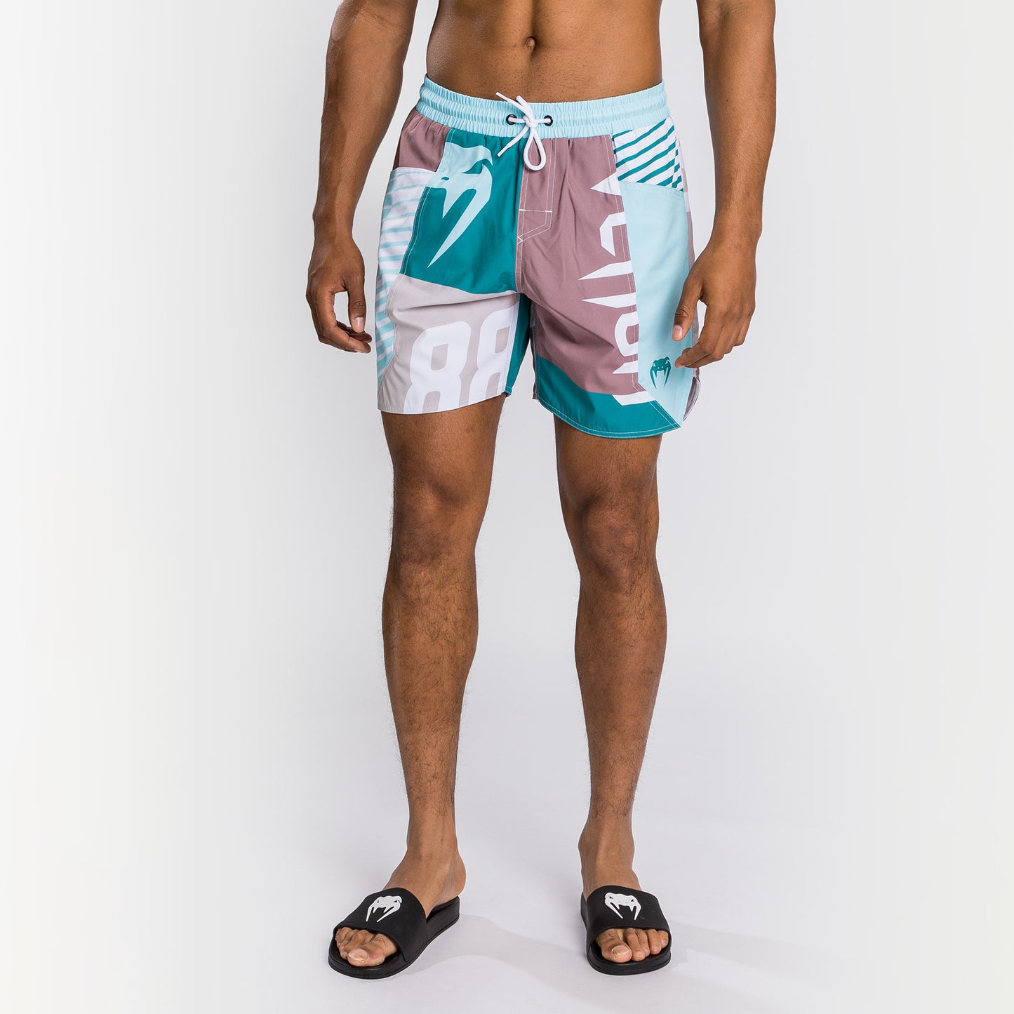 Venum Summer 88 格斗短裤 – 清水蓝/马赛克蓝