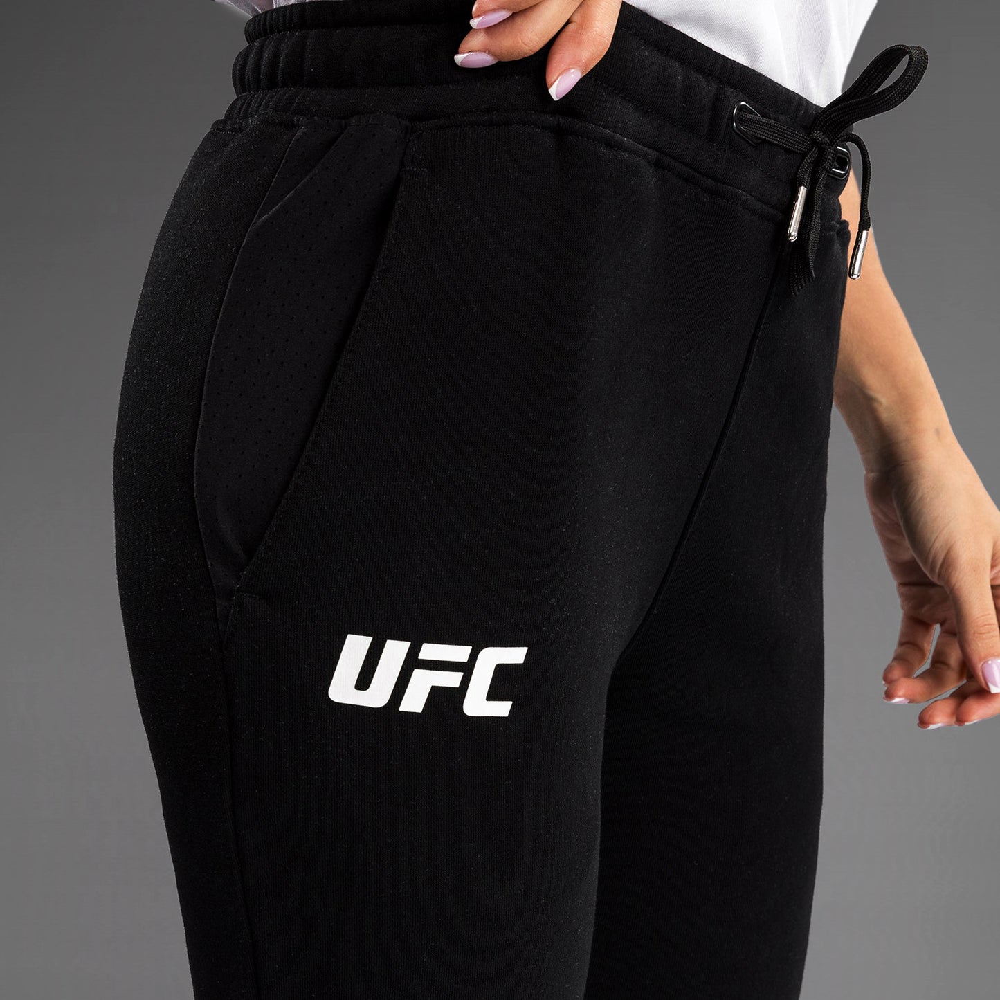 UFC Fusion by Venum 女士款 仿制长裤 – 黑色