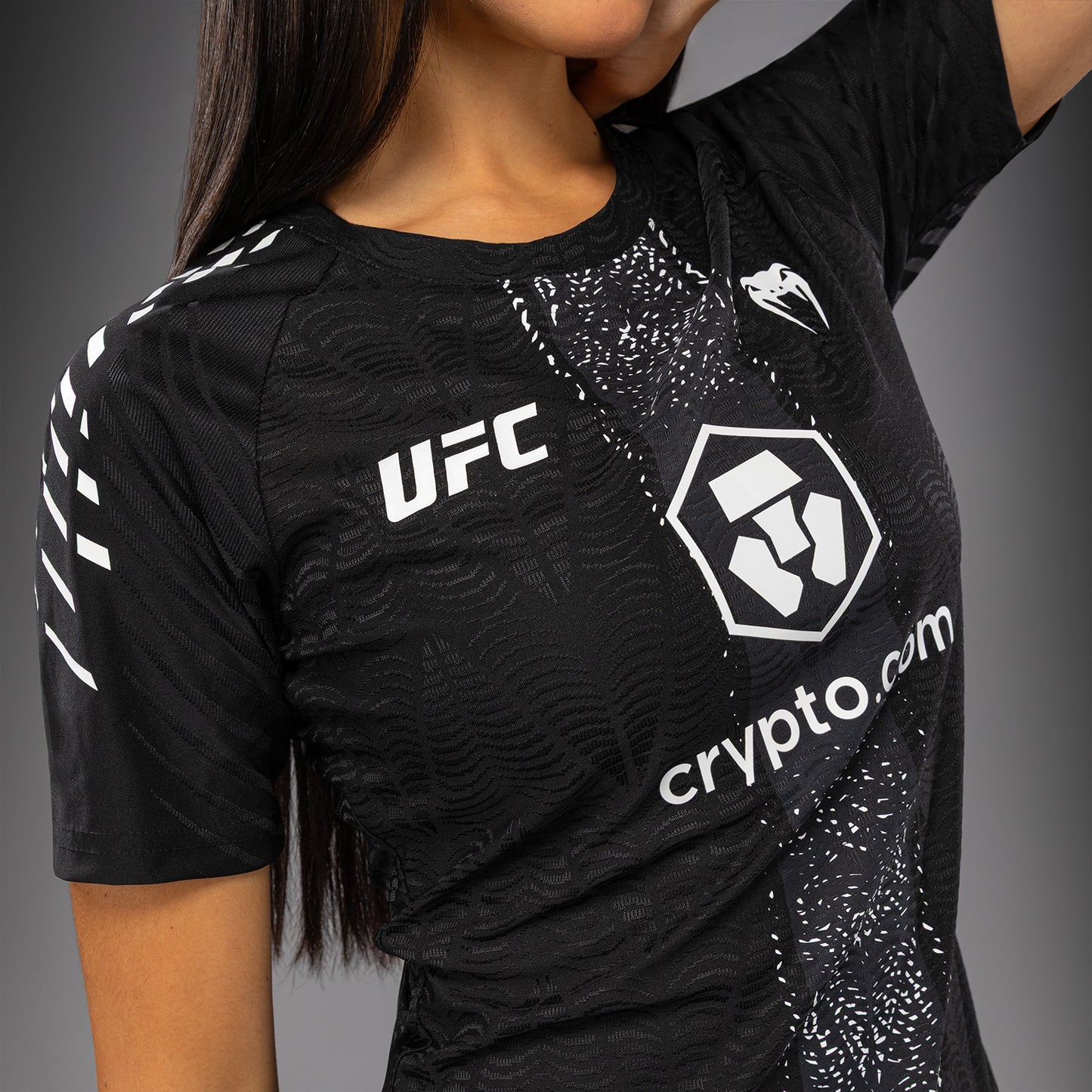 Women's UFC Zenith by Venum 黑色 Authentic Fight Night Walkout 球衣