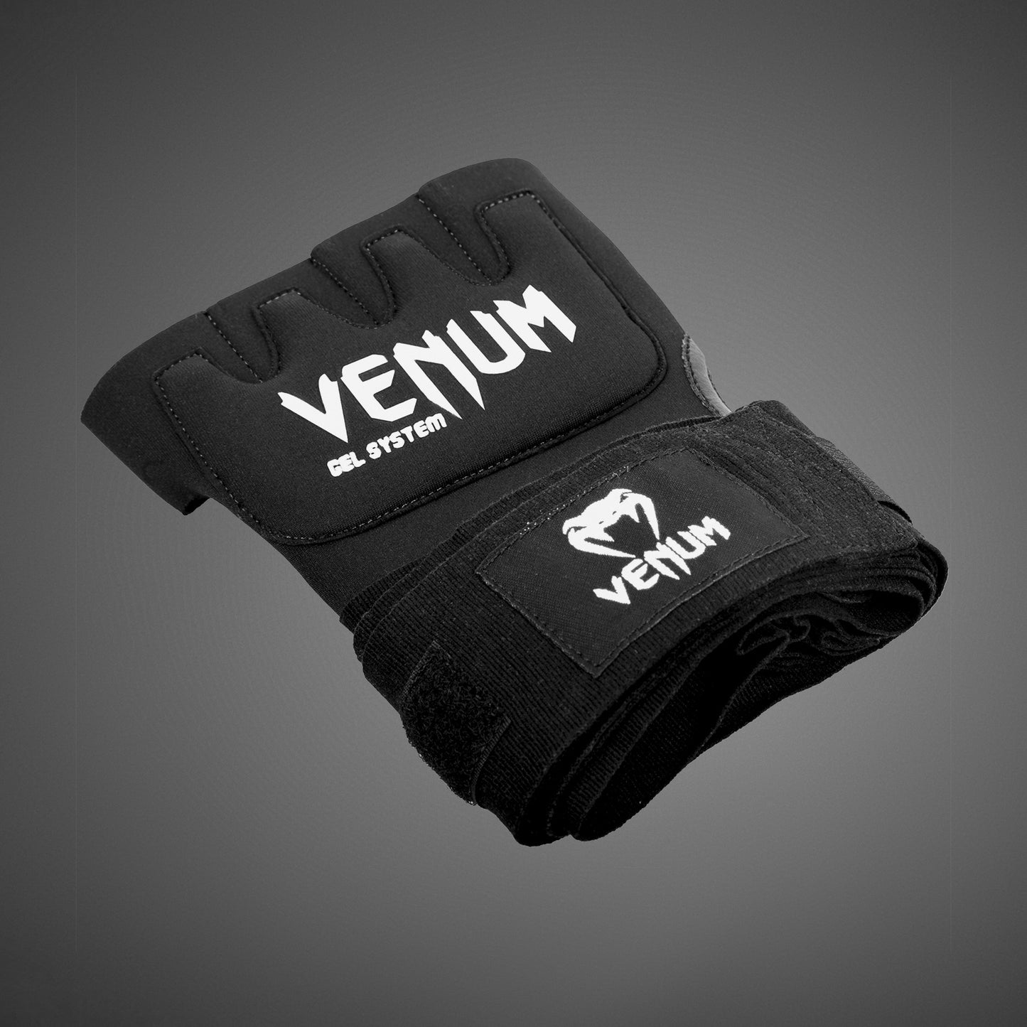 Venum Kontact Gel 绷带（均码）– 黑色