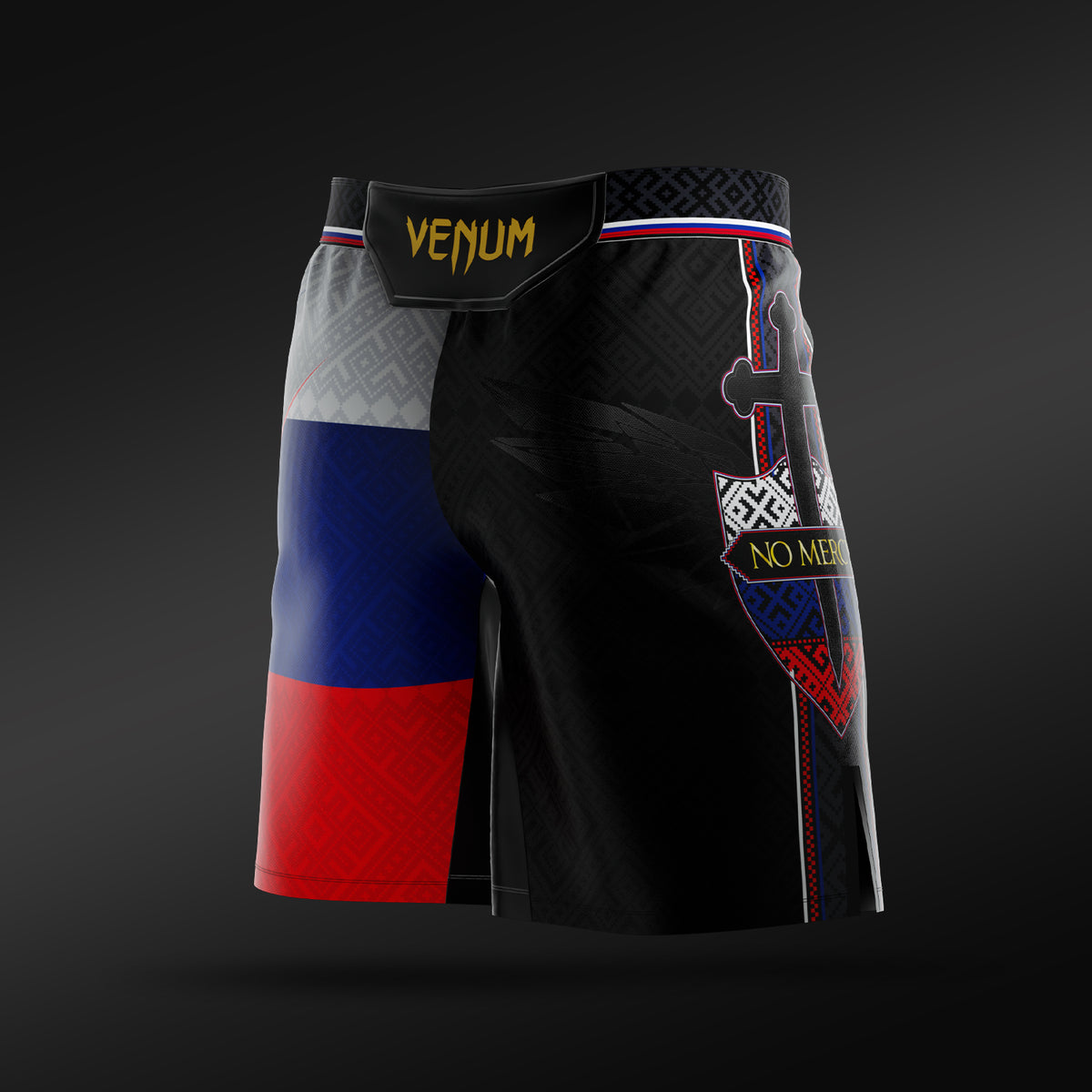 Venum UFC Unrivaled by Venum Petr Yan 男士长版格斗短裤 – 黑色