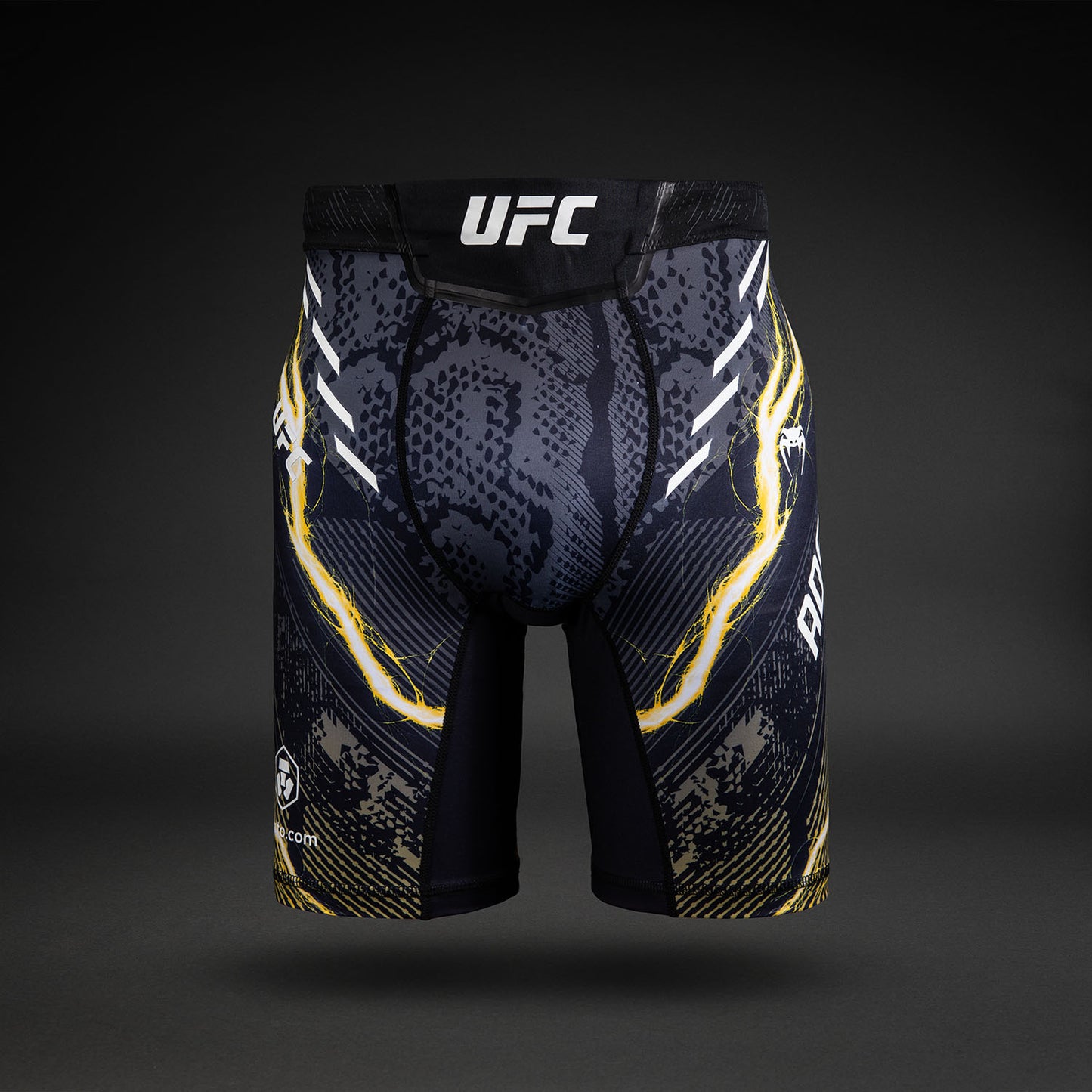 男士Venum UFC Unrivaled Vale Tudo短裤 – 黑色/Israel Adesanya