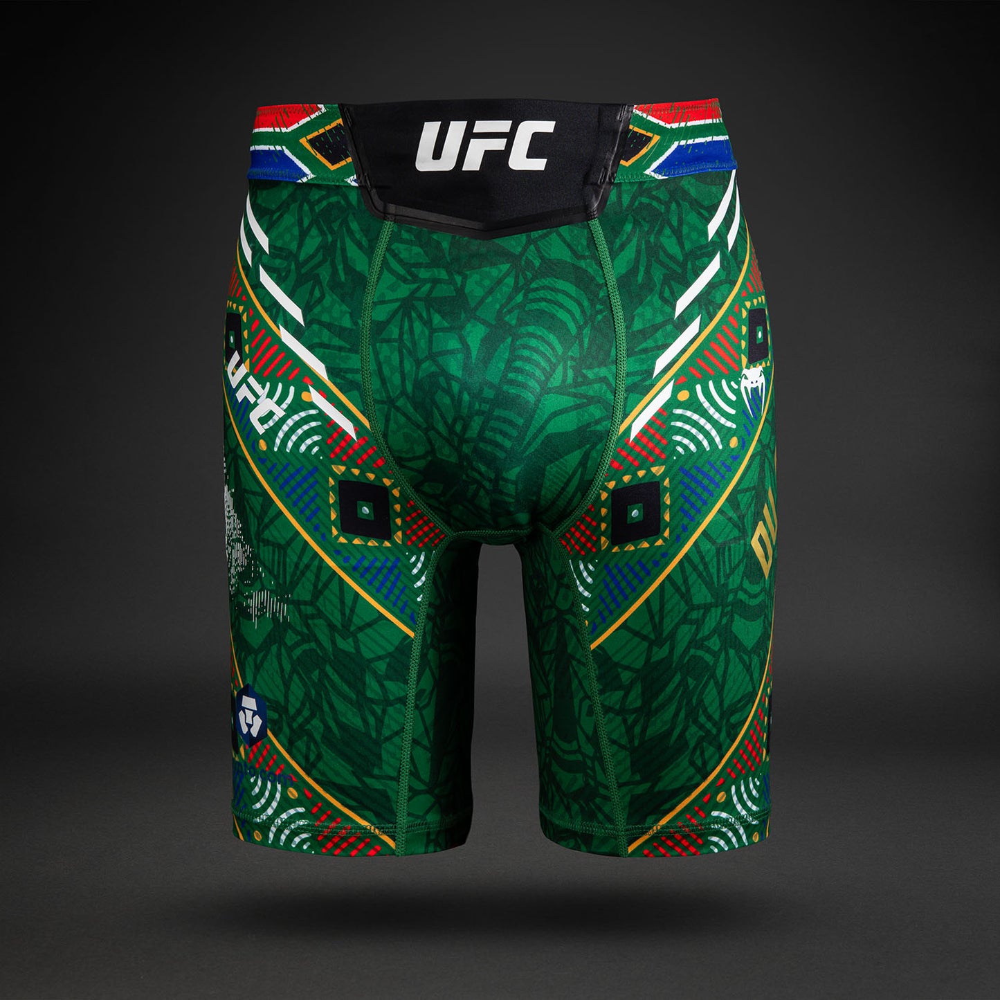 男士Venum UFC Unrivaled Green Dricus Du Plessis综合格斗短裤