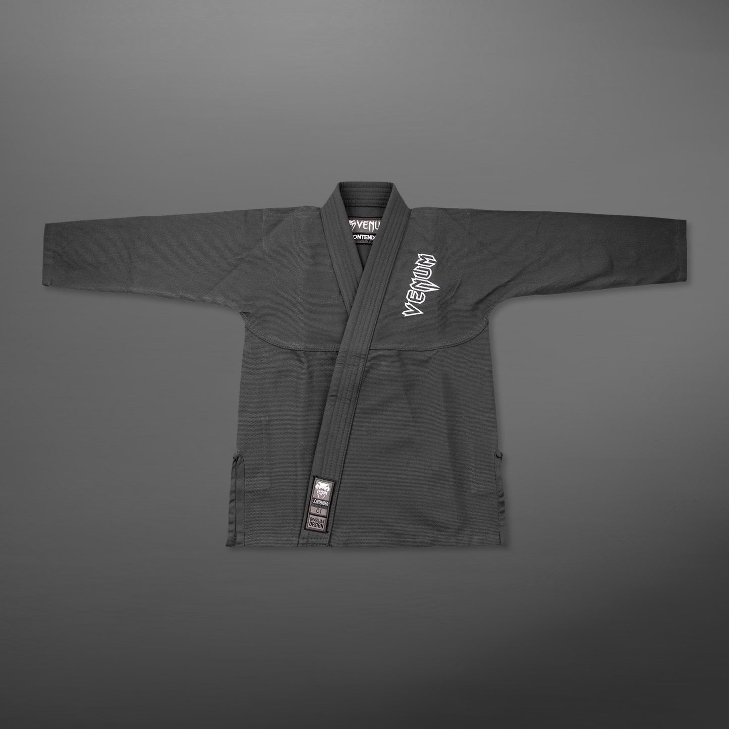 Venum Contender 儿童柔术服（含免费白带）– 灰色