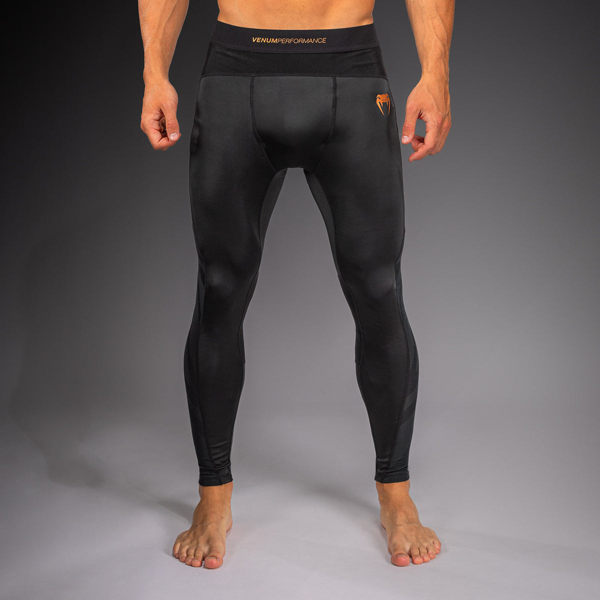 Venum G-Fit Revolution 压缩紧身裤 - 黑色/铜色