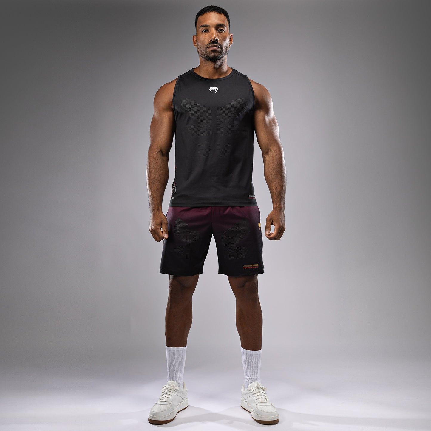 Venum Tactical XT 男士 Dry-Tech 背心 – 黑色/火红色