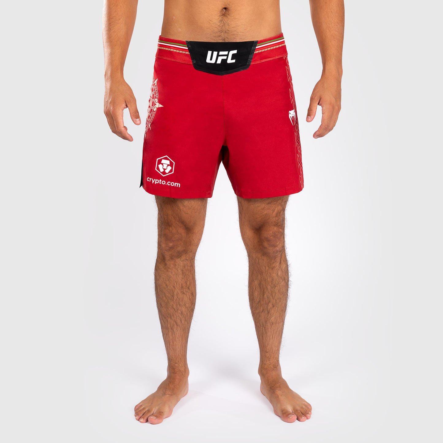 Noche UFC by Venum Authentic Fight Night 男士格斗短裤 – 短款 – 红色