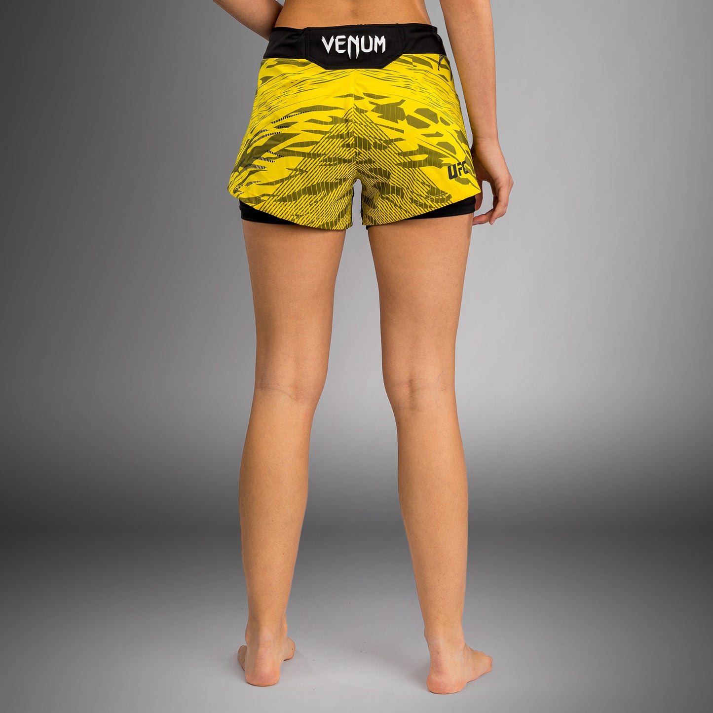 UFC Fusion by Venum 女士格斗短裤 – 黄色