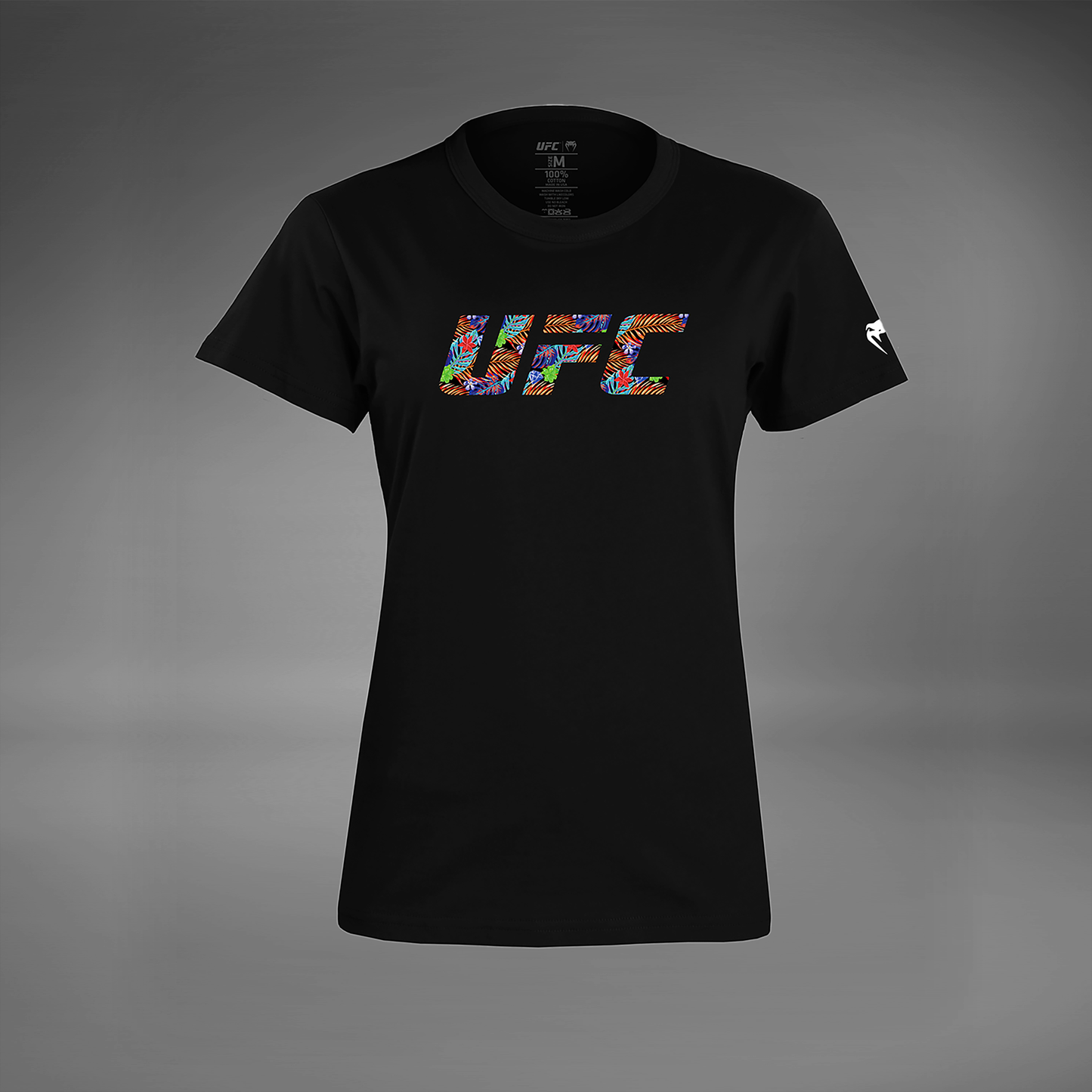女士款UFC Unrivaled by Venum 黑色Dustin Poirier T恤