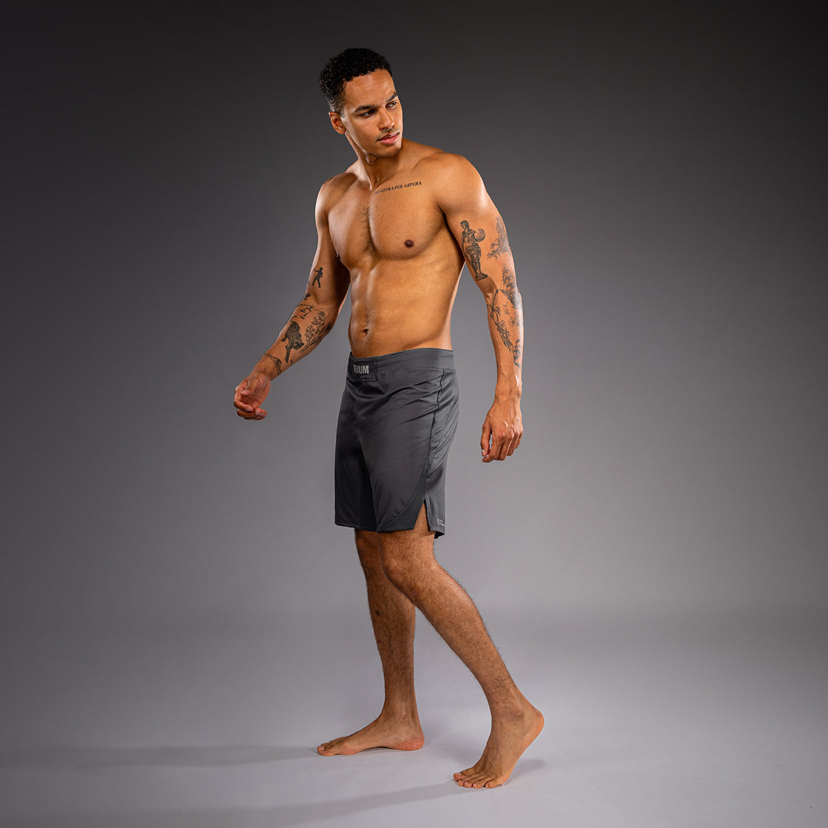 Venum G-Fit Scale 格斗短裤 - 灰色