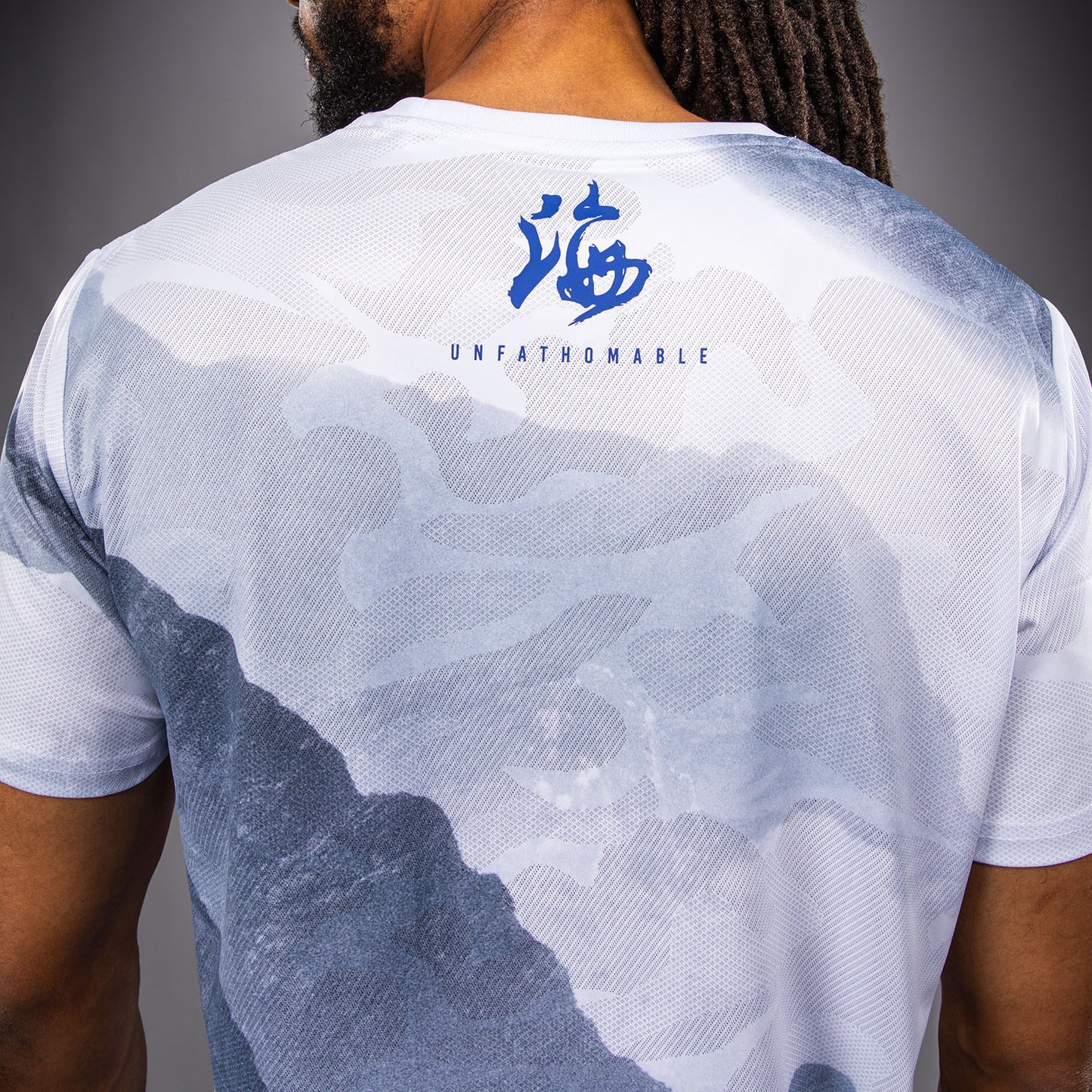 Venum x Kai Asakura Dry Tech T恤 – 白色/蓝色