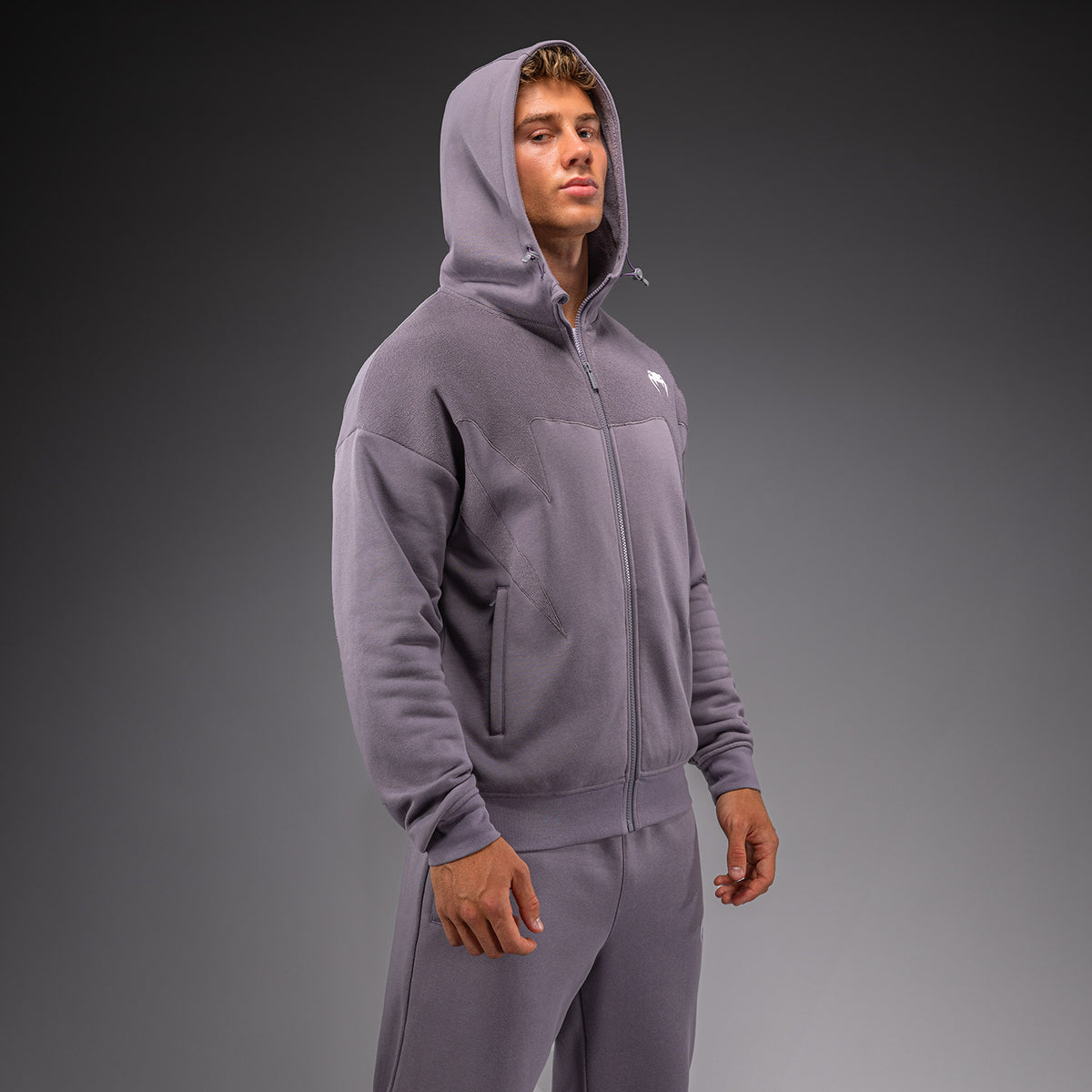 Venum Attack Fleece & Weave 运动夹克 - 薰衣草灰