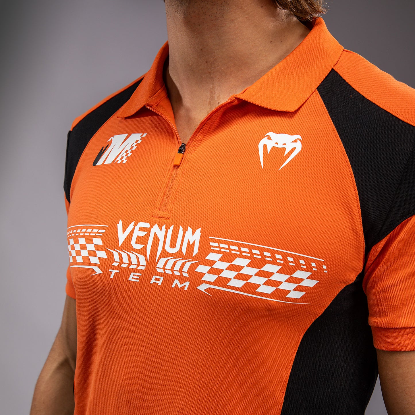 Venum Motorsport 棉质保罗衫 – 橘色