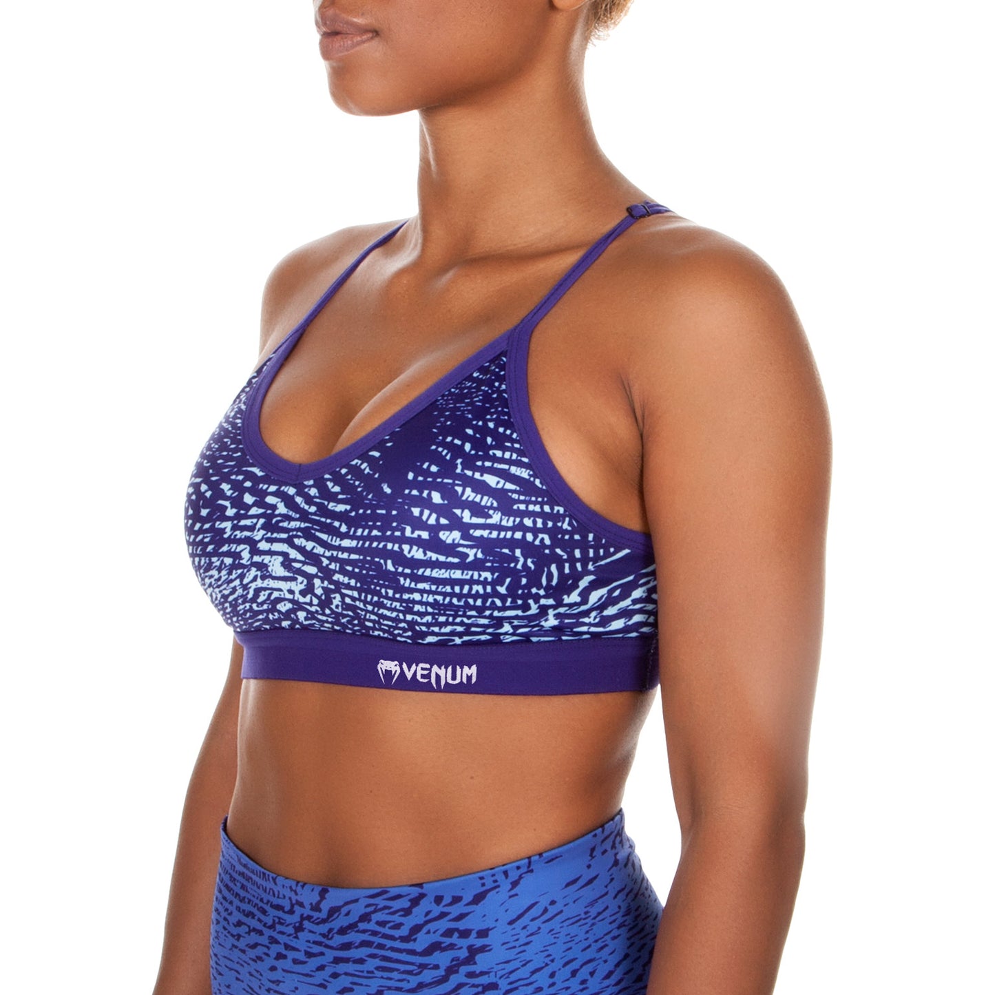 Venum Dune Sports Bra - Dark purple/Light latigo bay