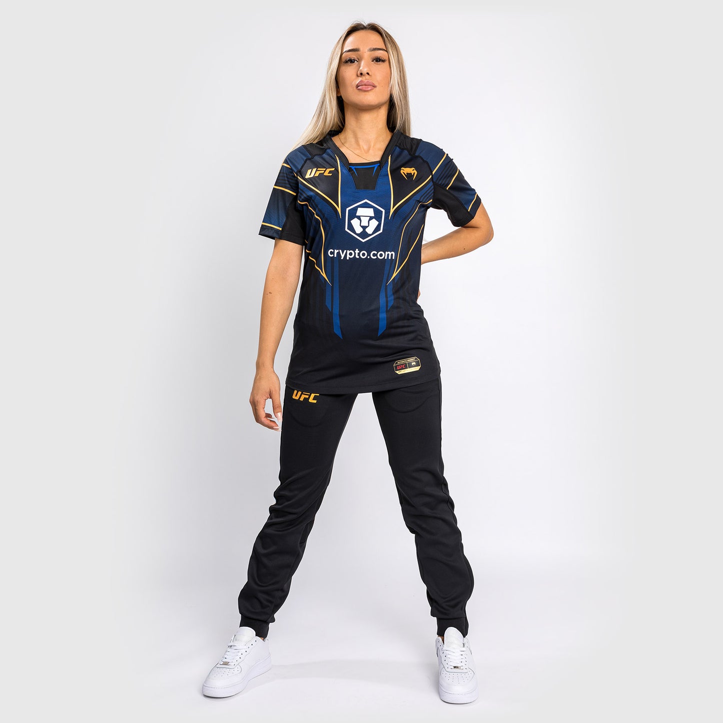 UFC Authentic Fight Night 2.0 Kit By Venum 女士出场球衣 – 午夜版 – 冠军款