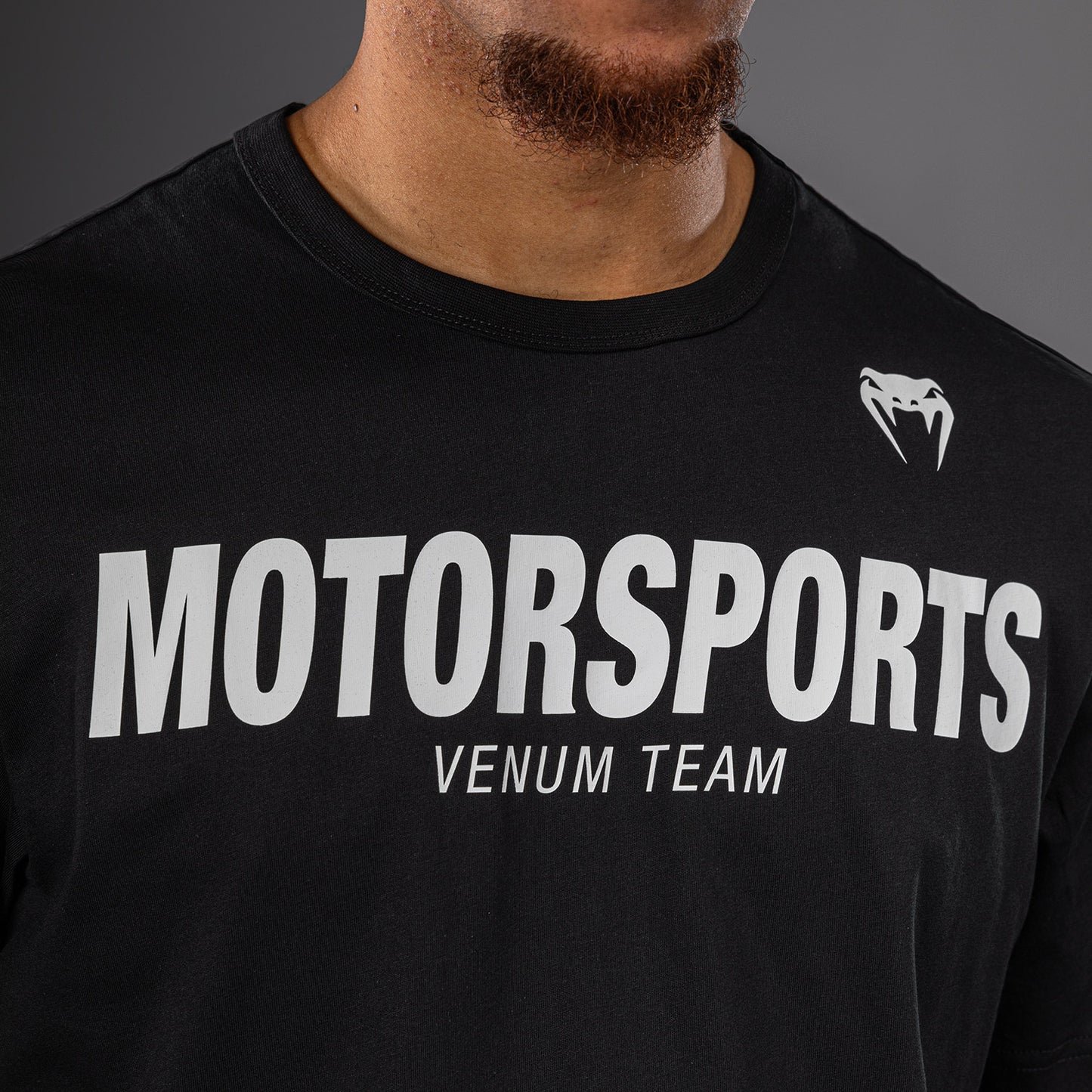 Venum Motorsports VT T恤 – 黑色/白色