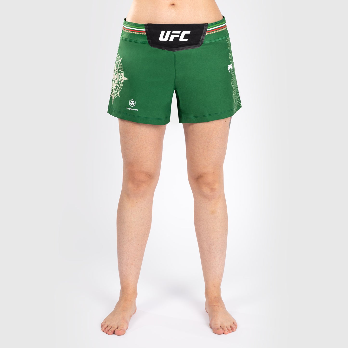 Noche UFC by Venum Authentic 女士格斗短裤 – 绿色