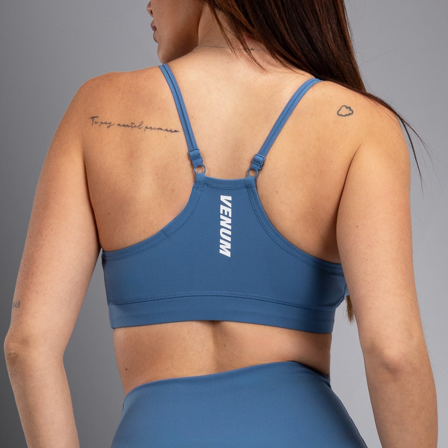 Venum Essential 女士款 低冲击运动内衣 – 风暴蓝