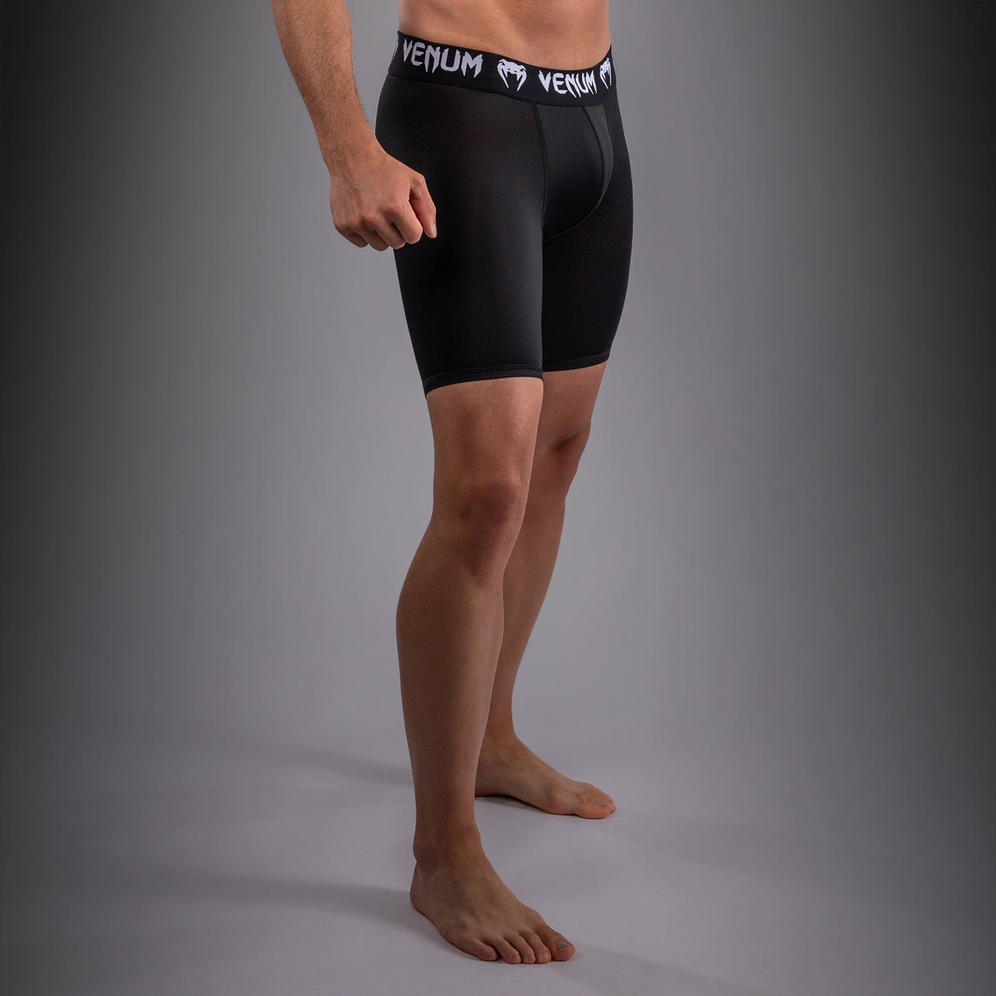 Venum UFC Unity by Venum Authentic Fight Week 男子功能压缩短裤 - 黑色