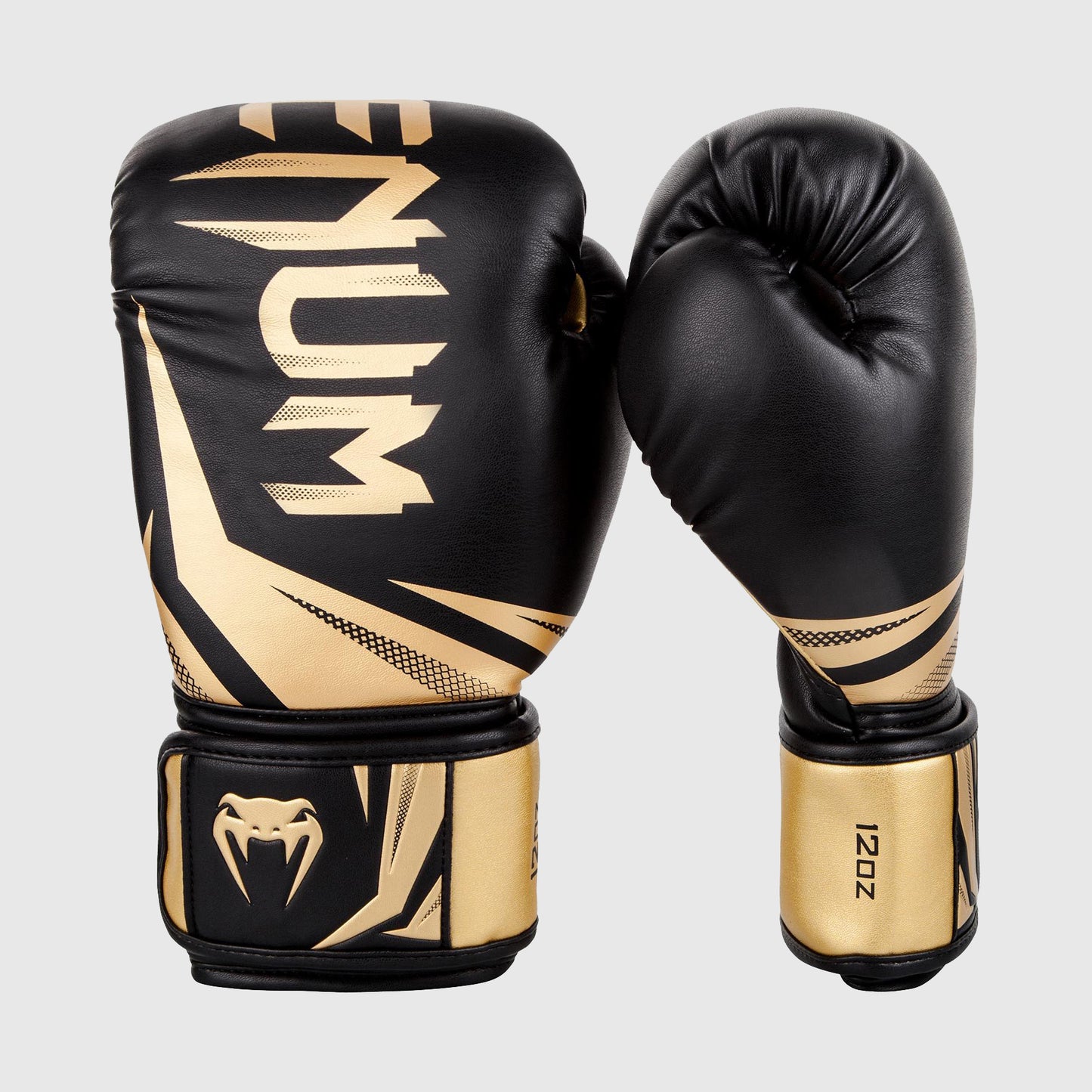 Venum Challenger 3.0 拳击手套 – 黑色/金色